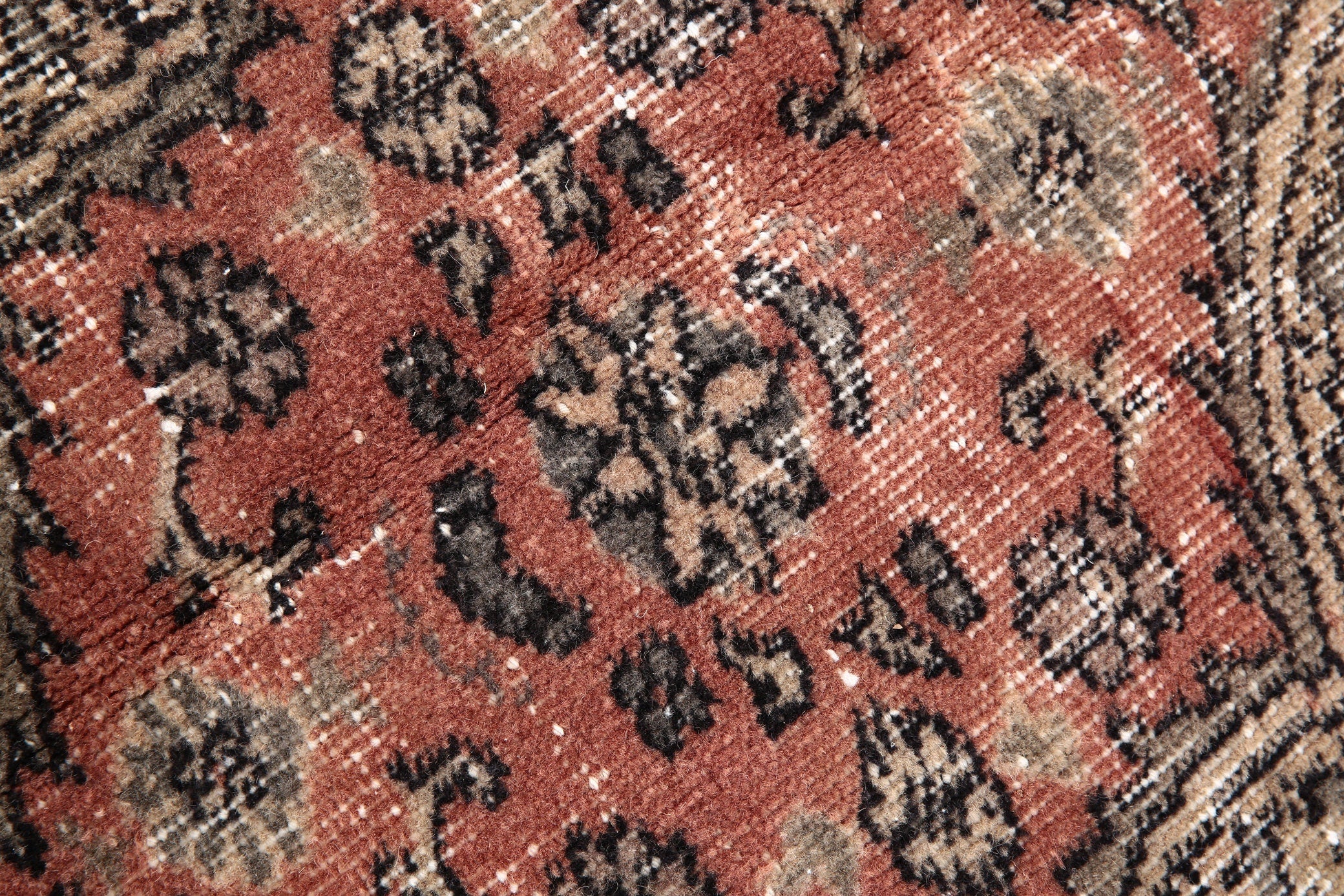 Turkish Vintage Rug  8'7" x 12'1" ft