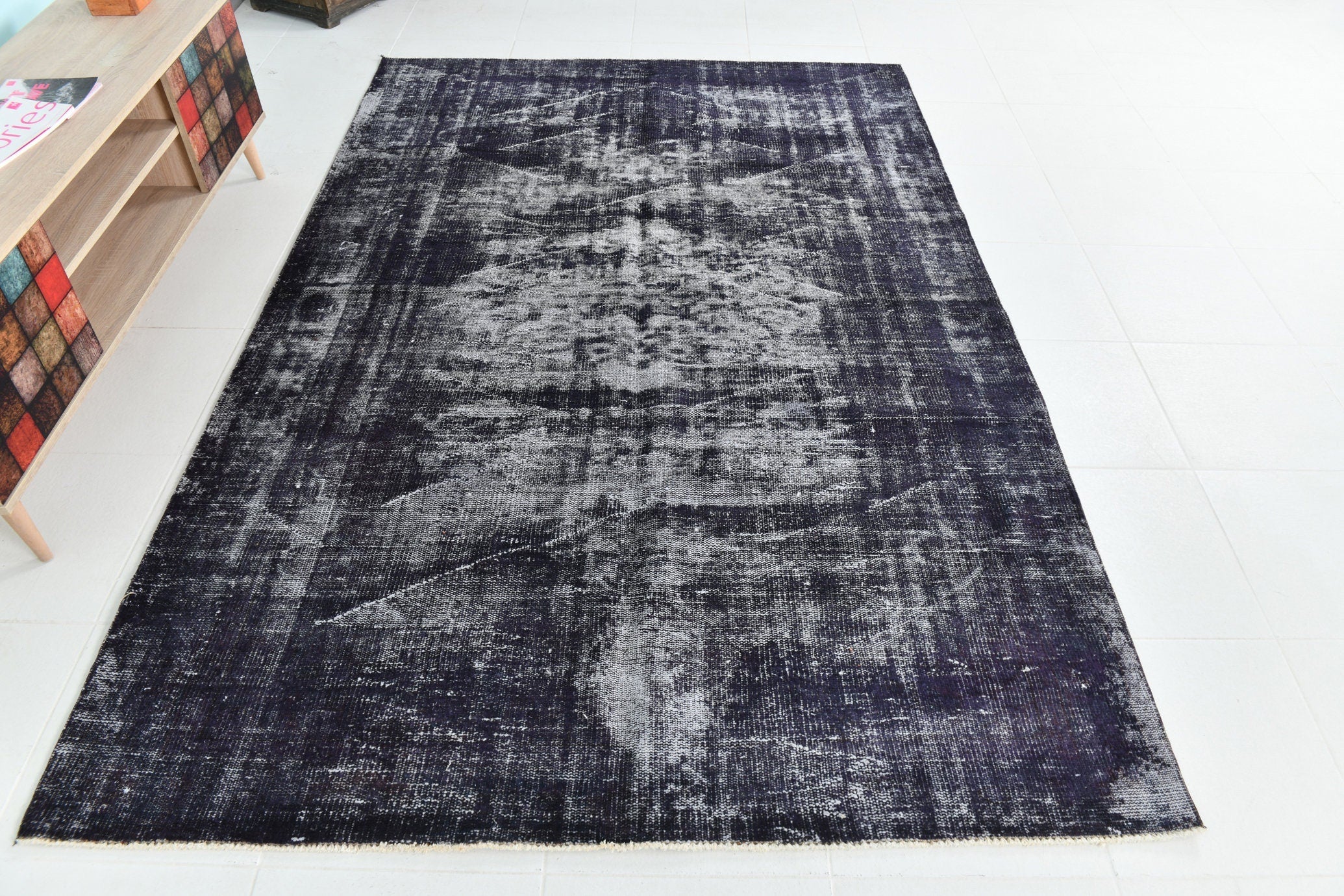 Turkish Vintage Rug 8’7’ x 5’8’