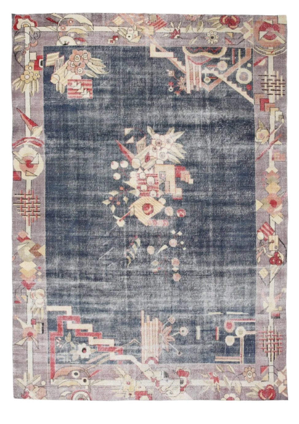 Turkish Vintage Rug 8’8’’ x 12’3’’ ft