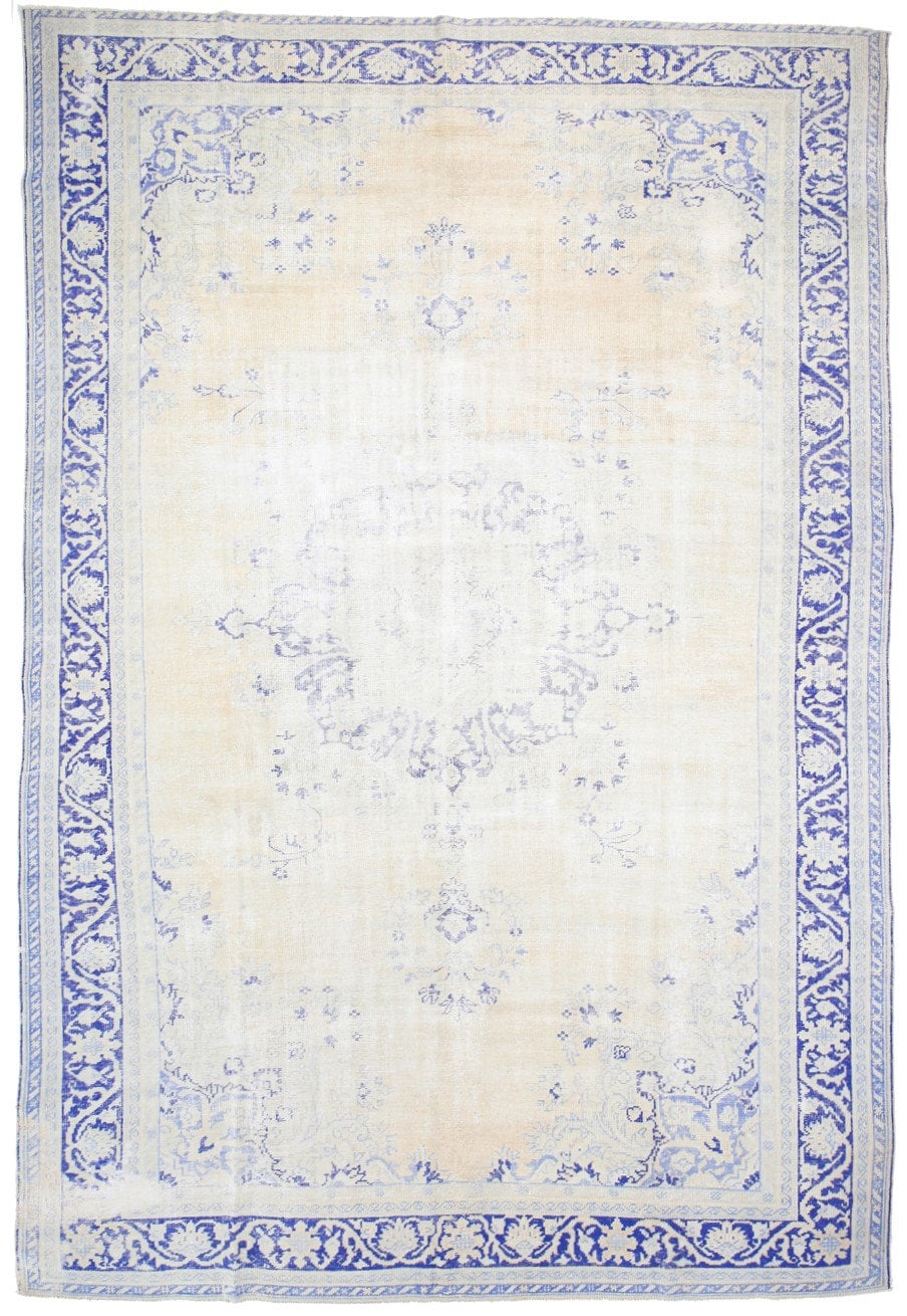 Turkish Vintage Rug  8'8" x 12'9" ft