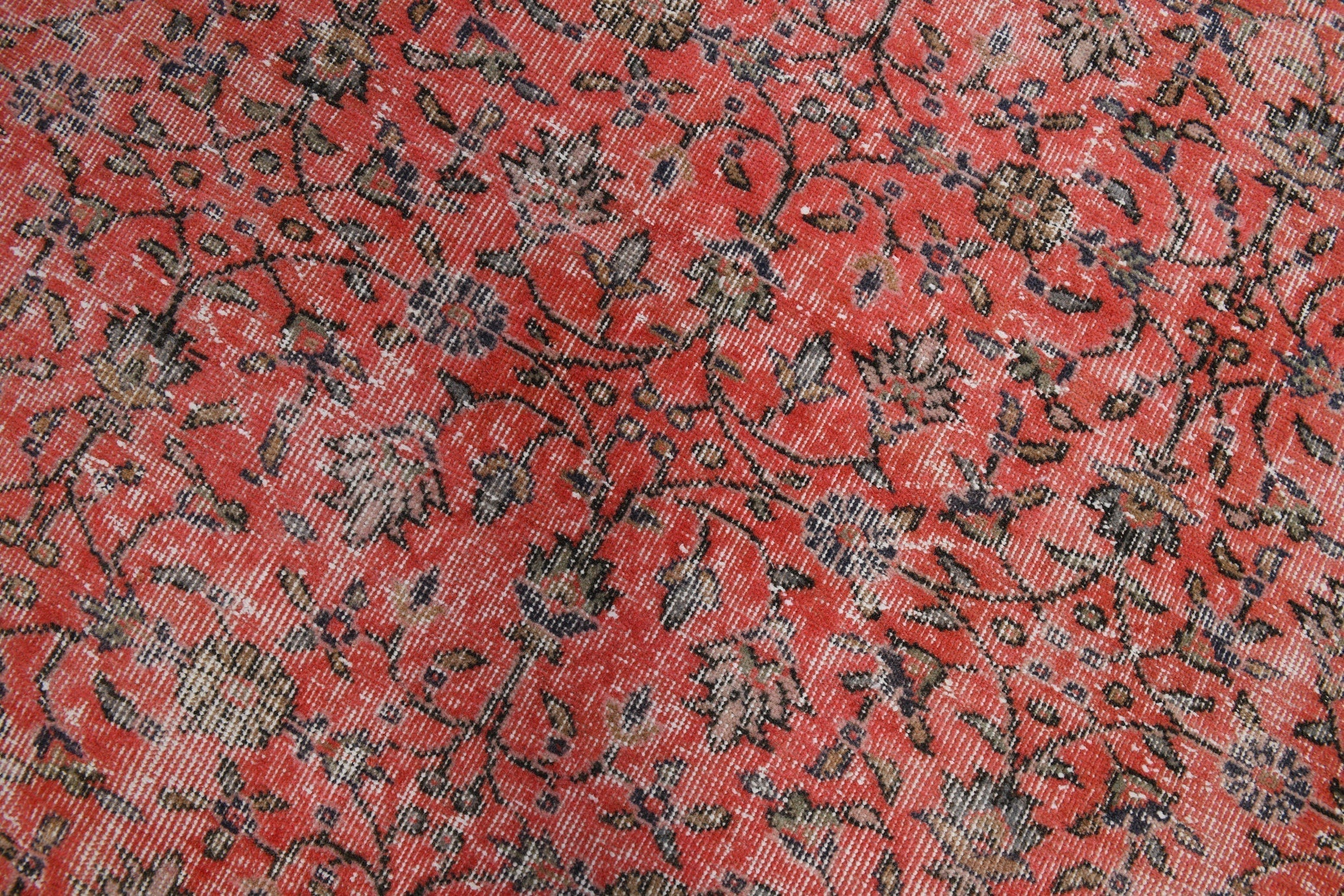 Turkish Vintage Rug  8'9" x 12'8" ft