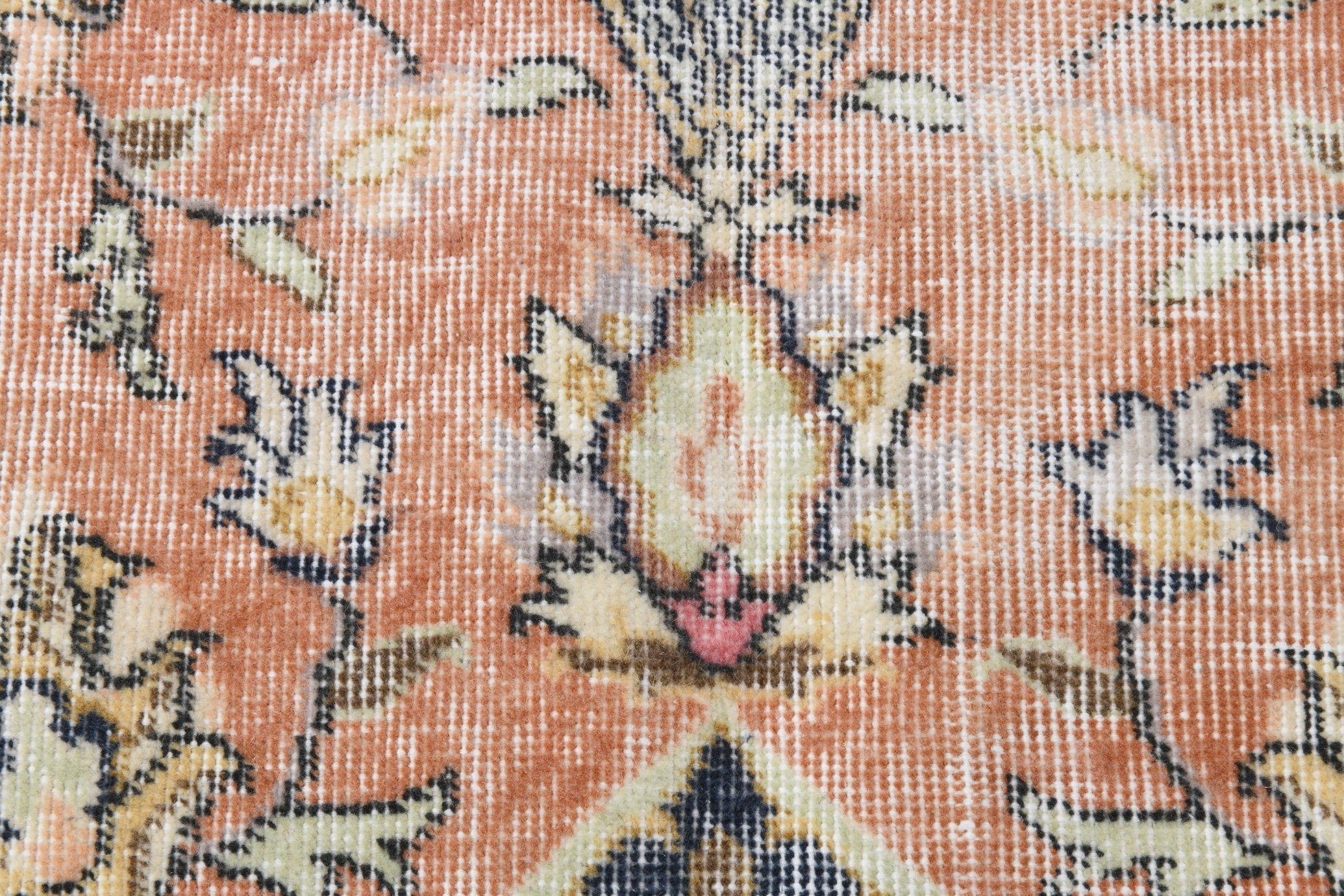 Turkish Vintage Rug  9'1" x 13'2" ft