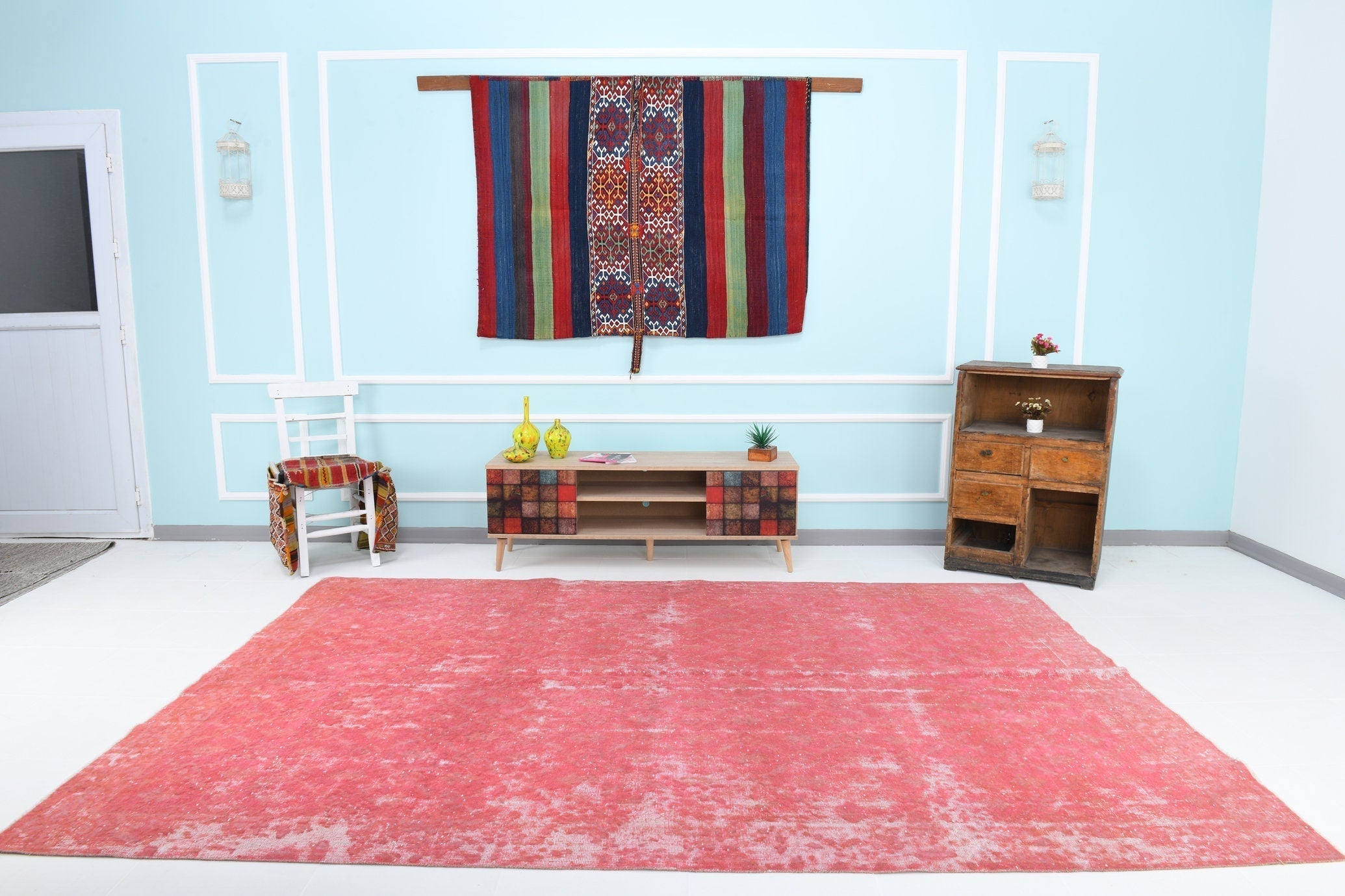 Turkish Vintage Rug 9’11’ x 6’10’