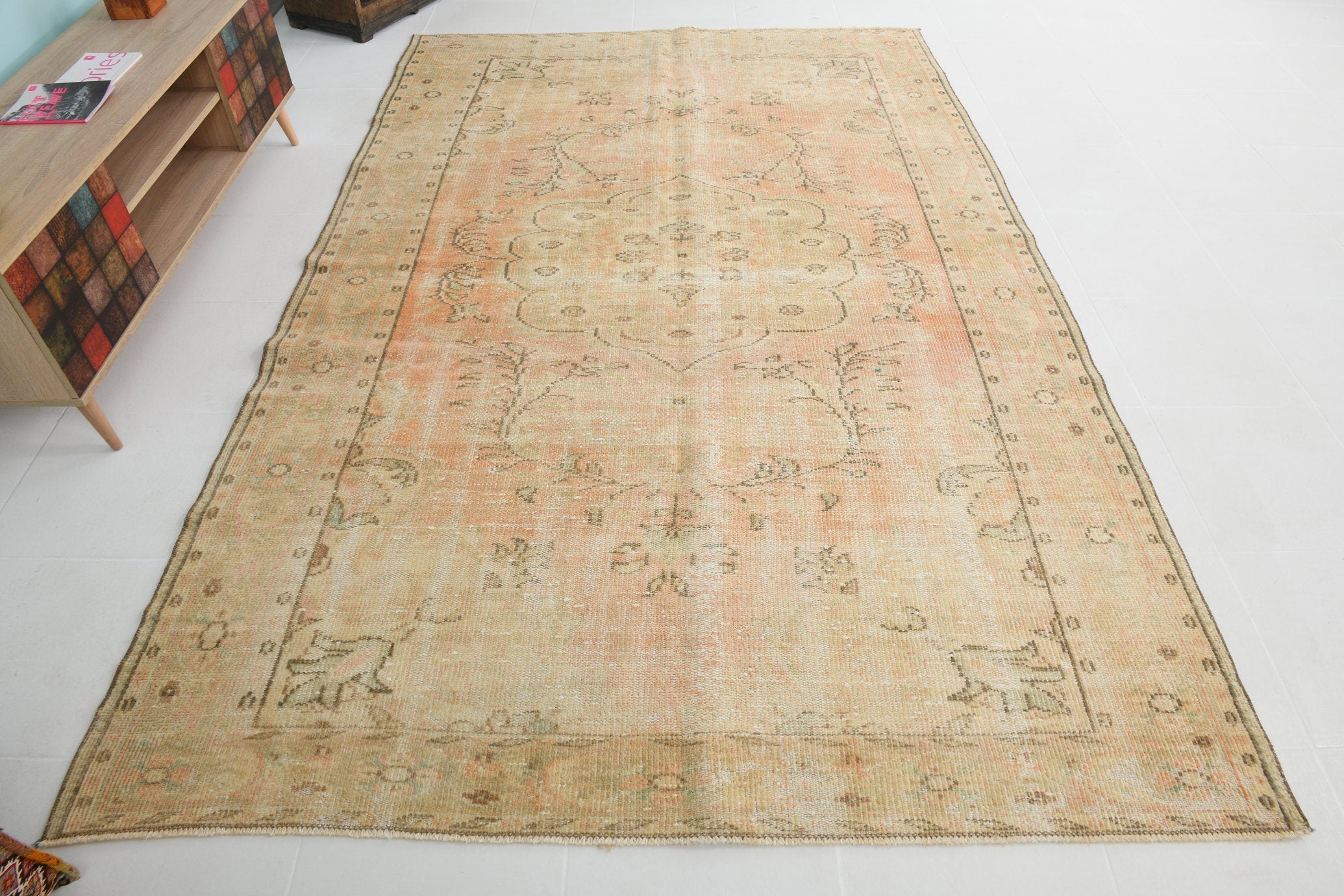 Turkish Vintage Rug 9’11’ x 6’5’