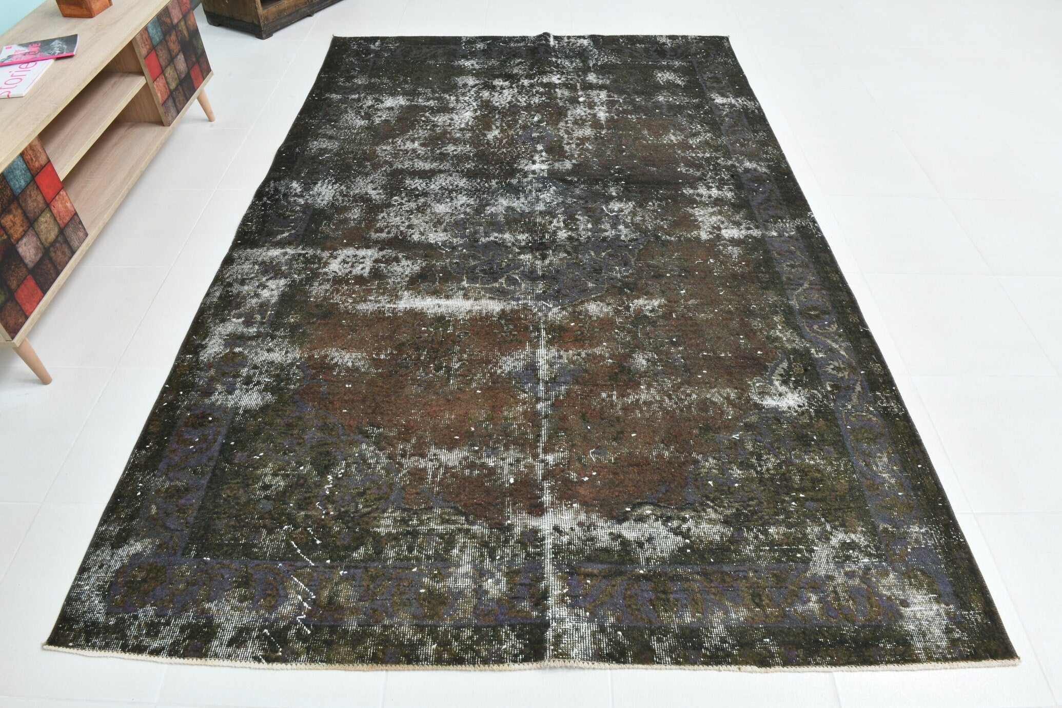 Turkish Vintage Rug 9’4’ x 5’12’