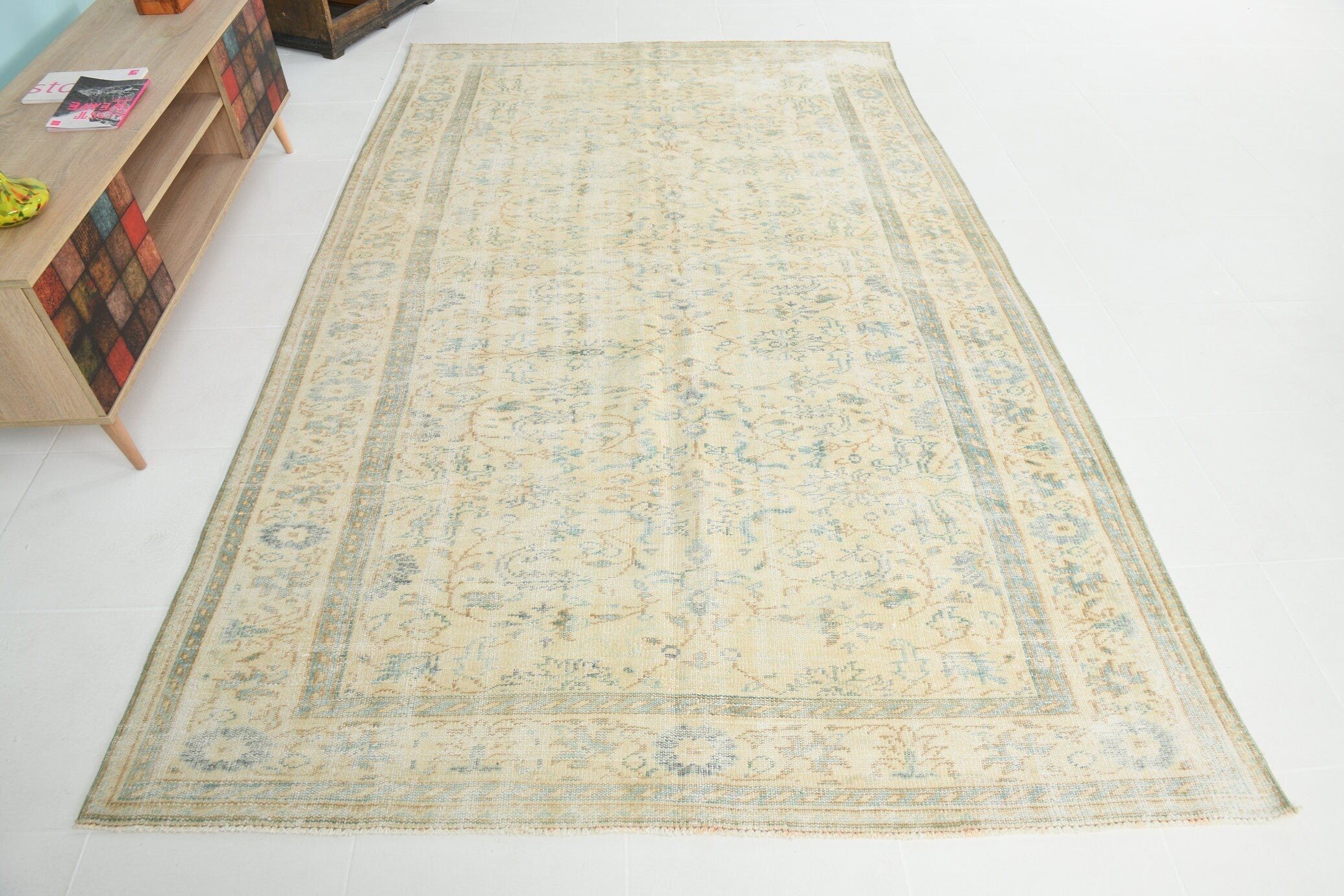 Turkish Vintage Rug 9’5’ x 6’0’