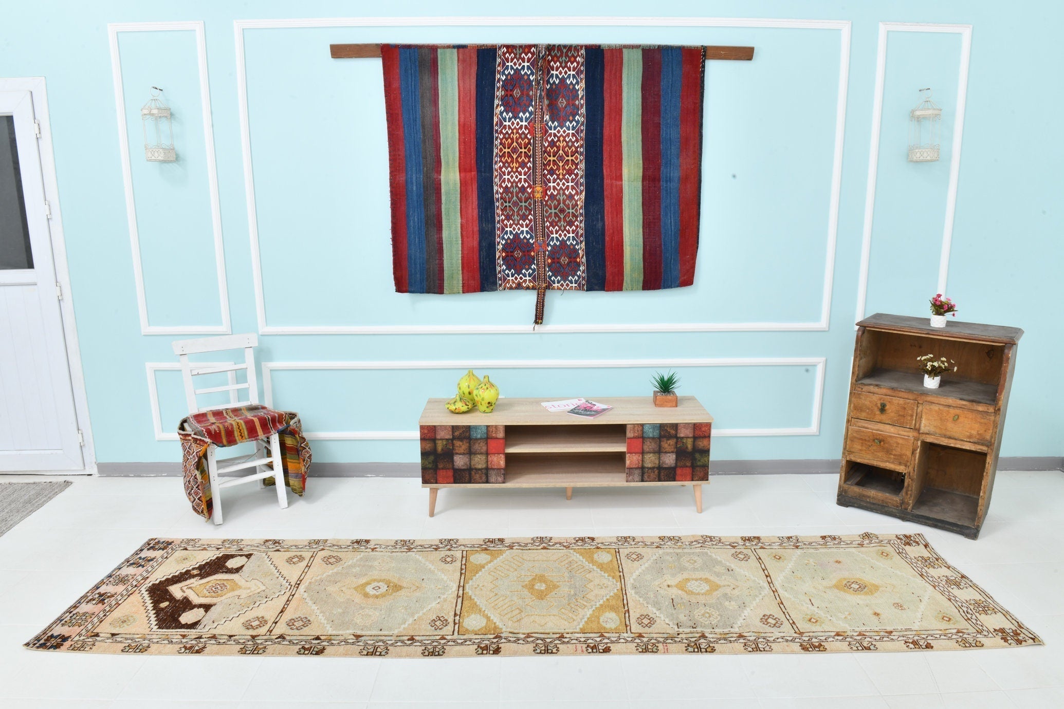 Turkish Vintage Rug 9’5’ x 6’1’