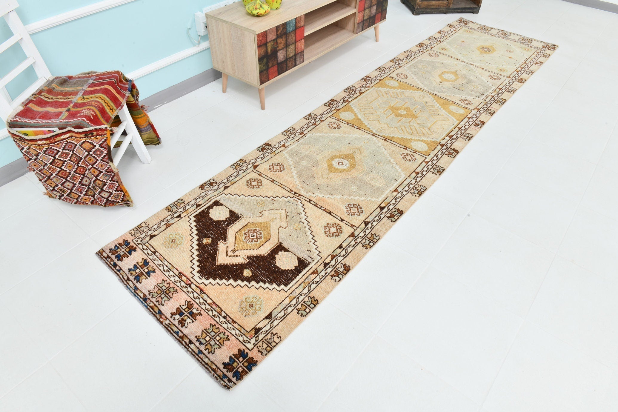 Turkish Vintage Rug 9’5’ x 6’1’