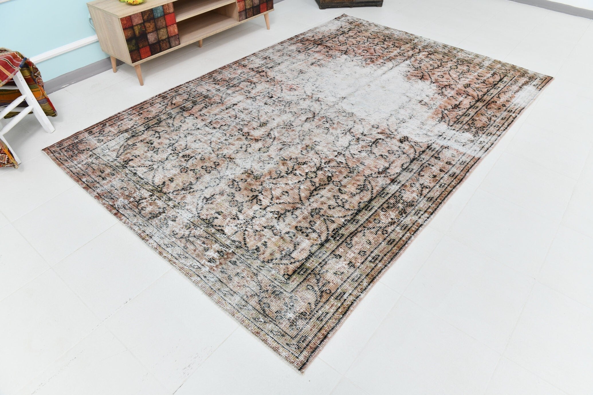 Turkish Vintage Rug 9’5’ x 6’4’