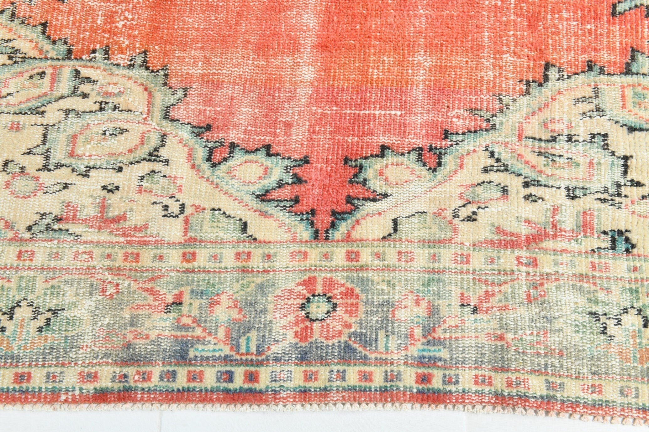 Turkish Vintage Rug 9’6’ x 6’2’
