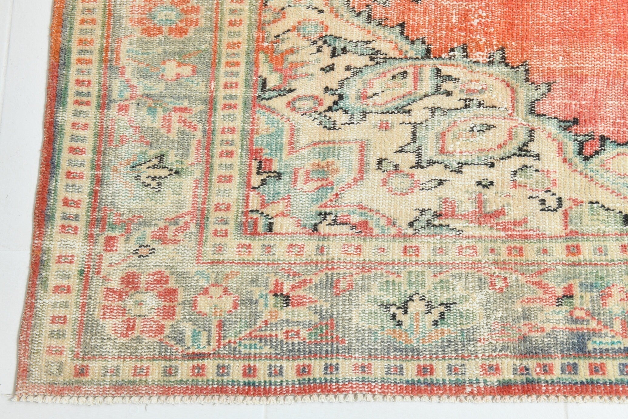 Turkish Vintage Rug 9’6’ x 6’2’