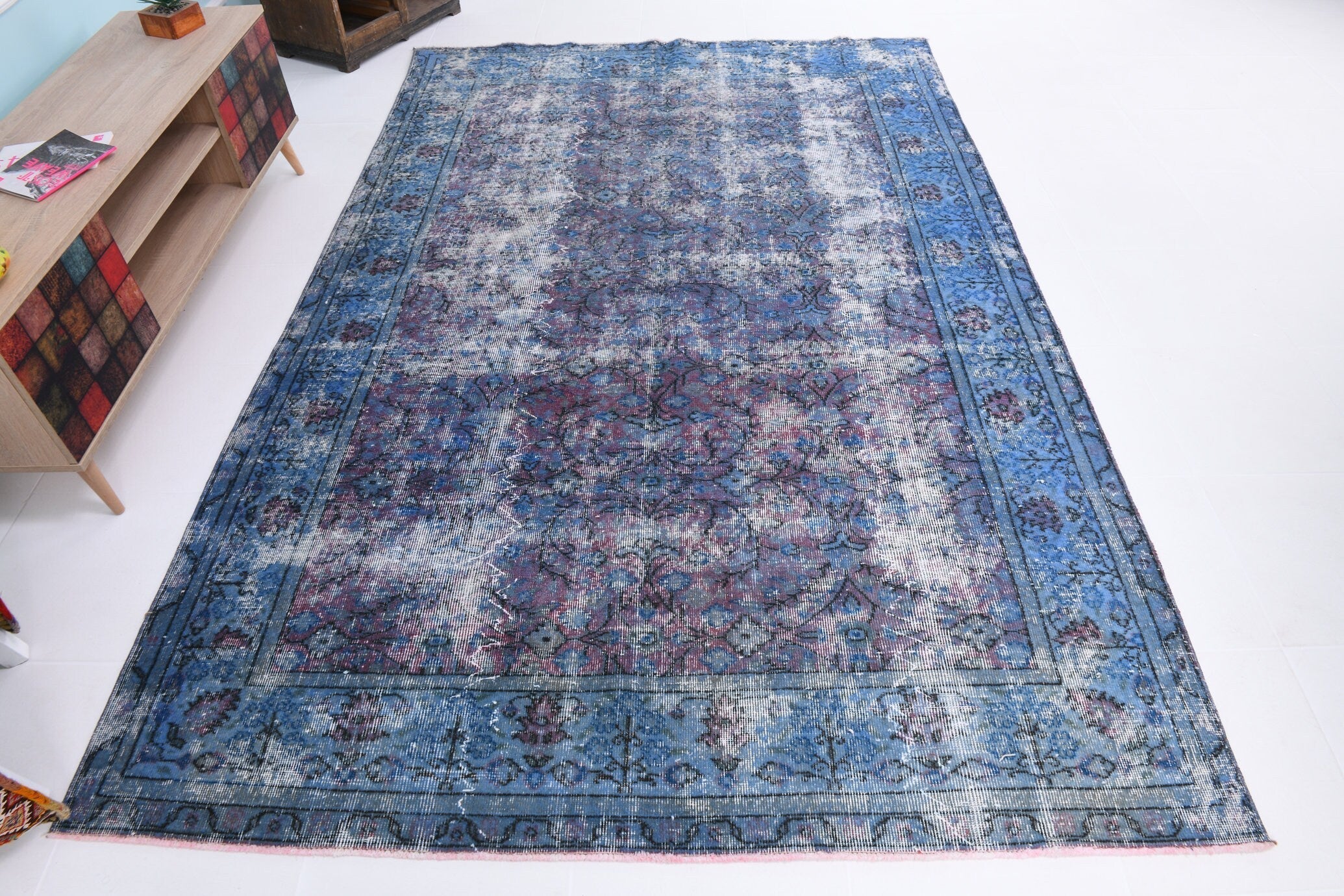 Turkish Vintage Rug 9’7’ x 6’2’