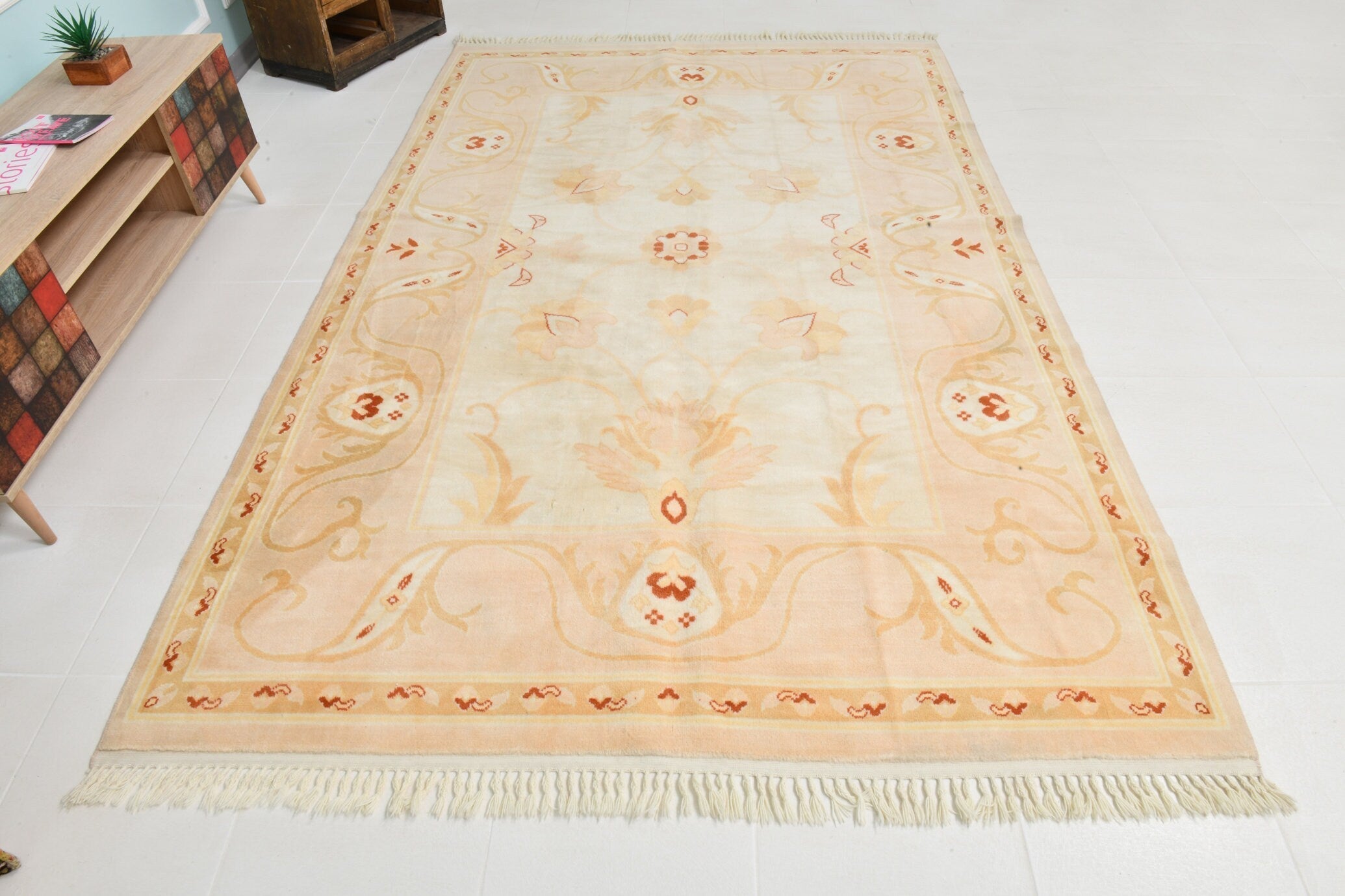 Turkish Vintage Rug 9’7’ x 6’4’