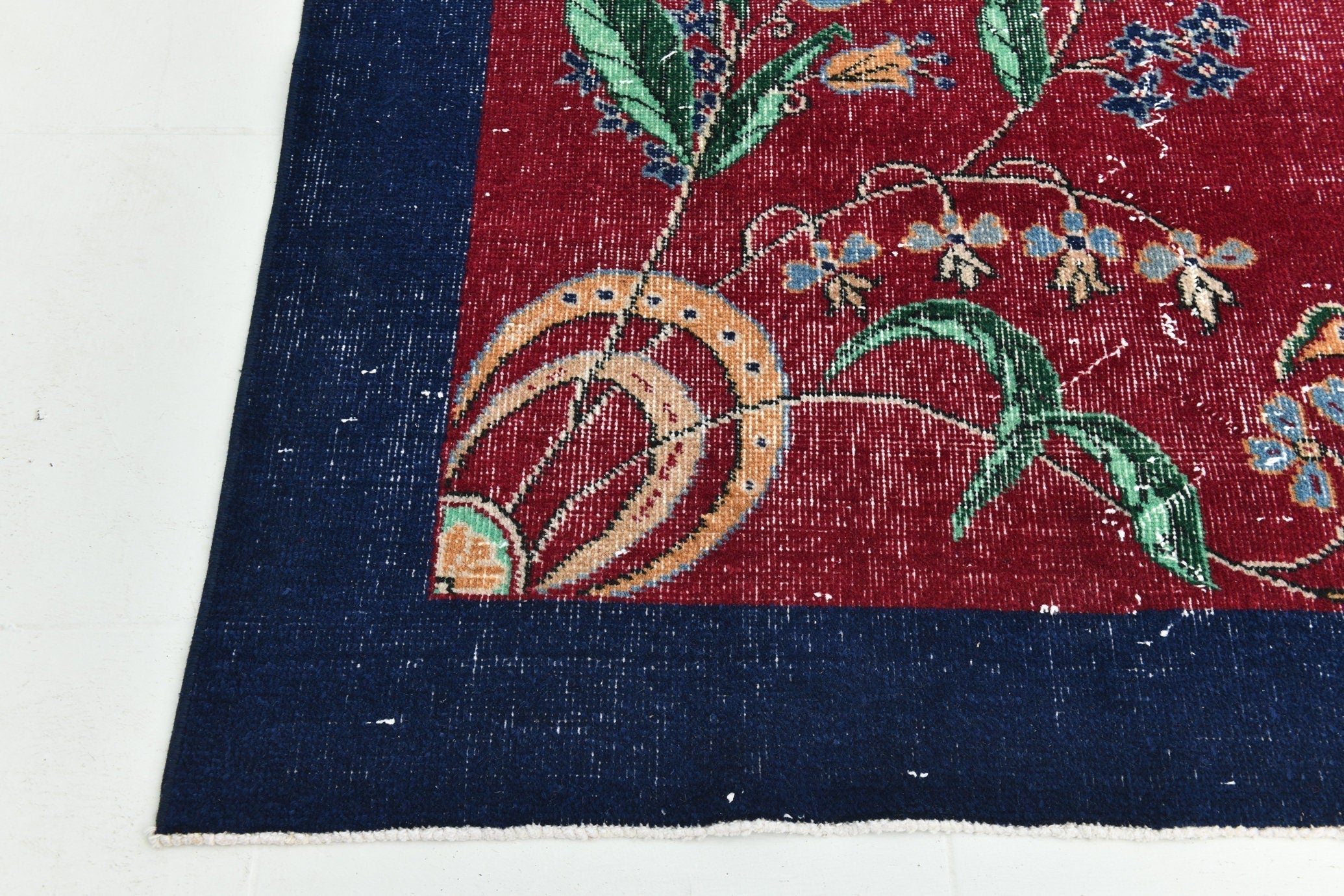 Turkish Vintage Rug 9’8’ x 6’5’