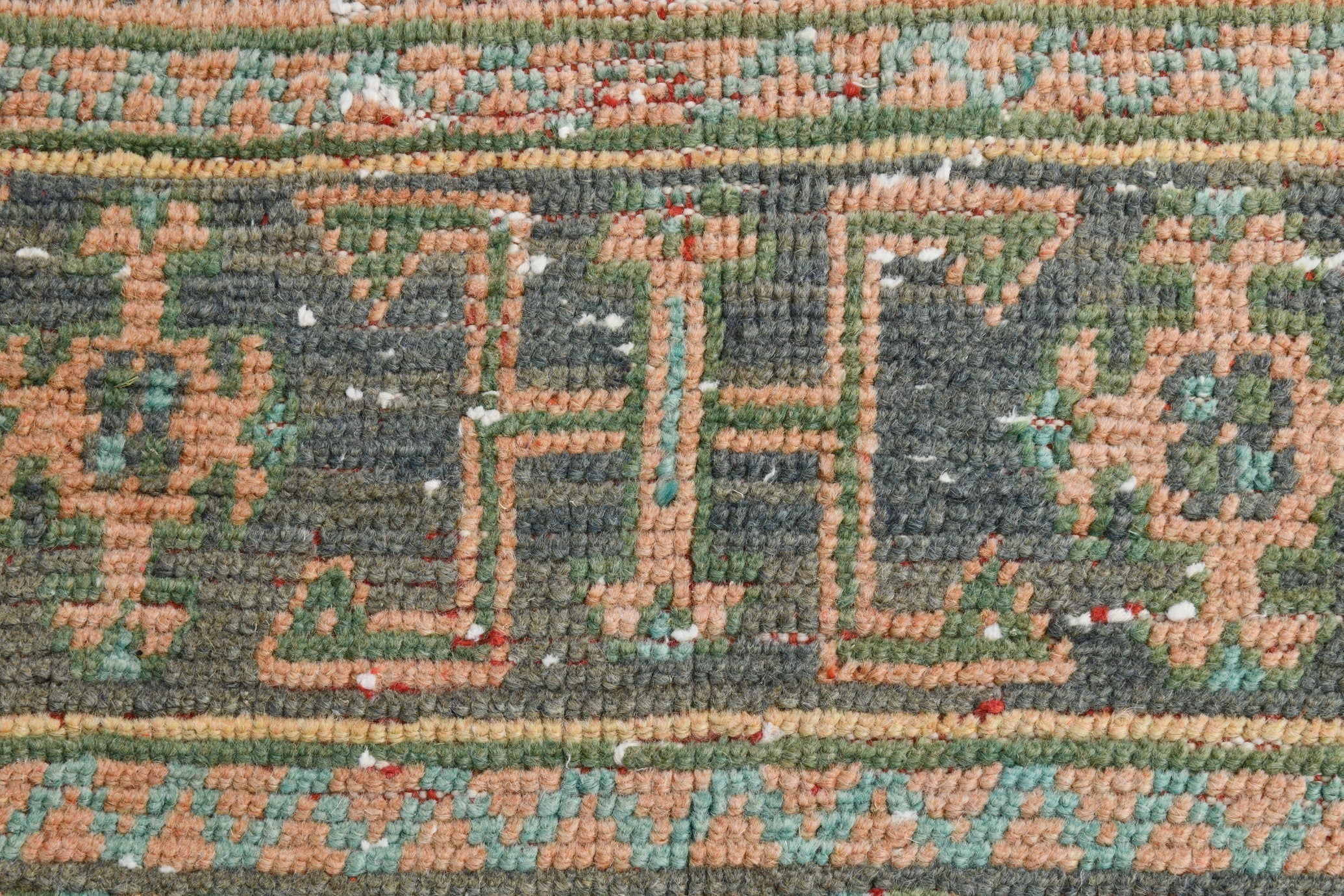 Turkish Vintage Runner Rug 10’9’ x 2’10’