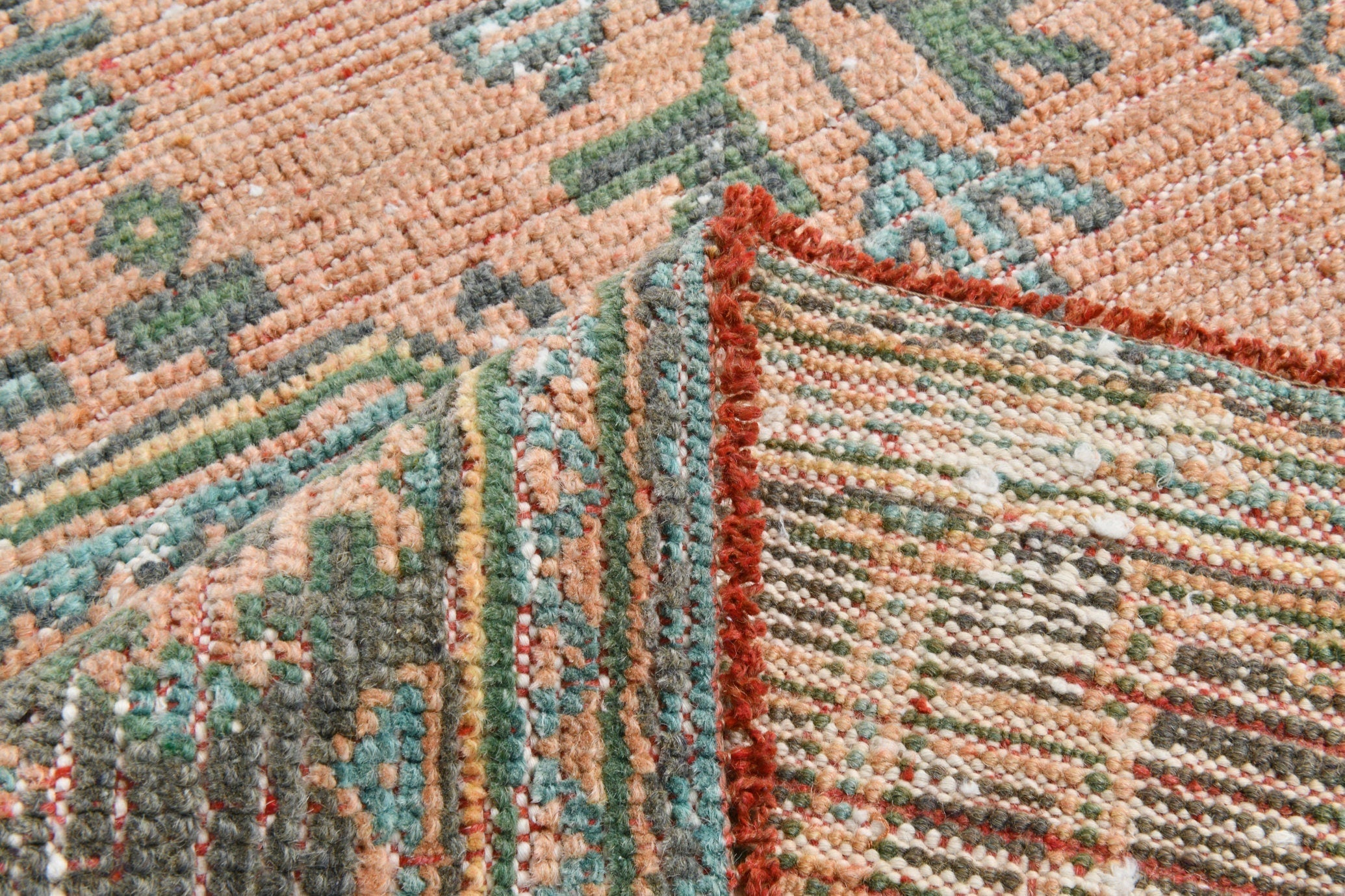 Turkish Vintage Runner Rug 10’9’ x 2’10’