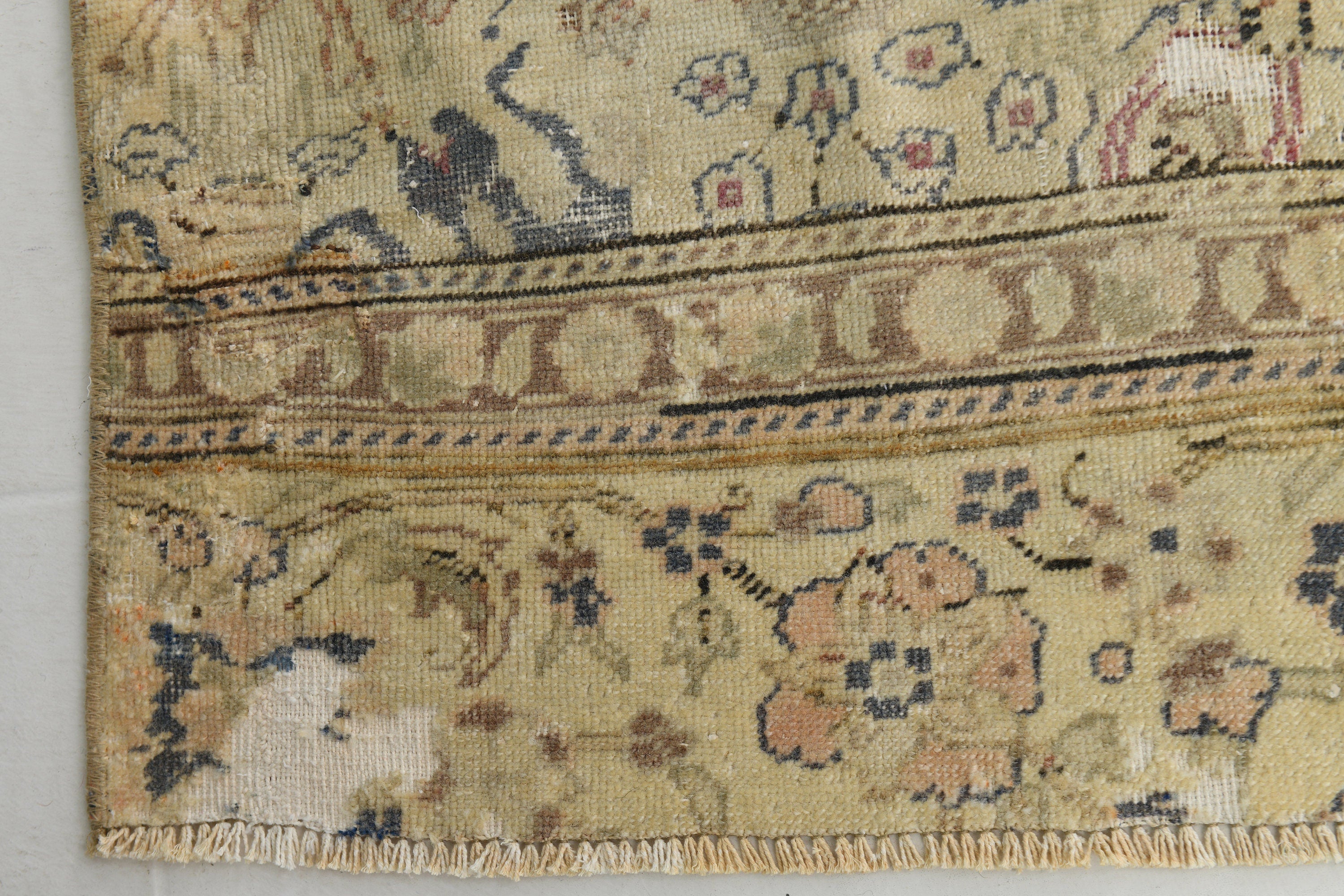 Turkish Vintage Runner Rug 11’1’ x 2’7’