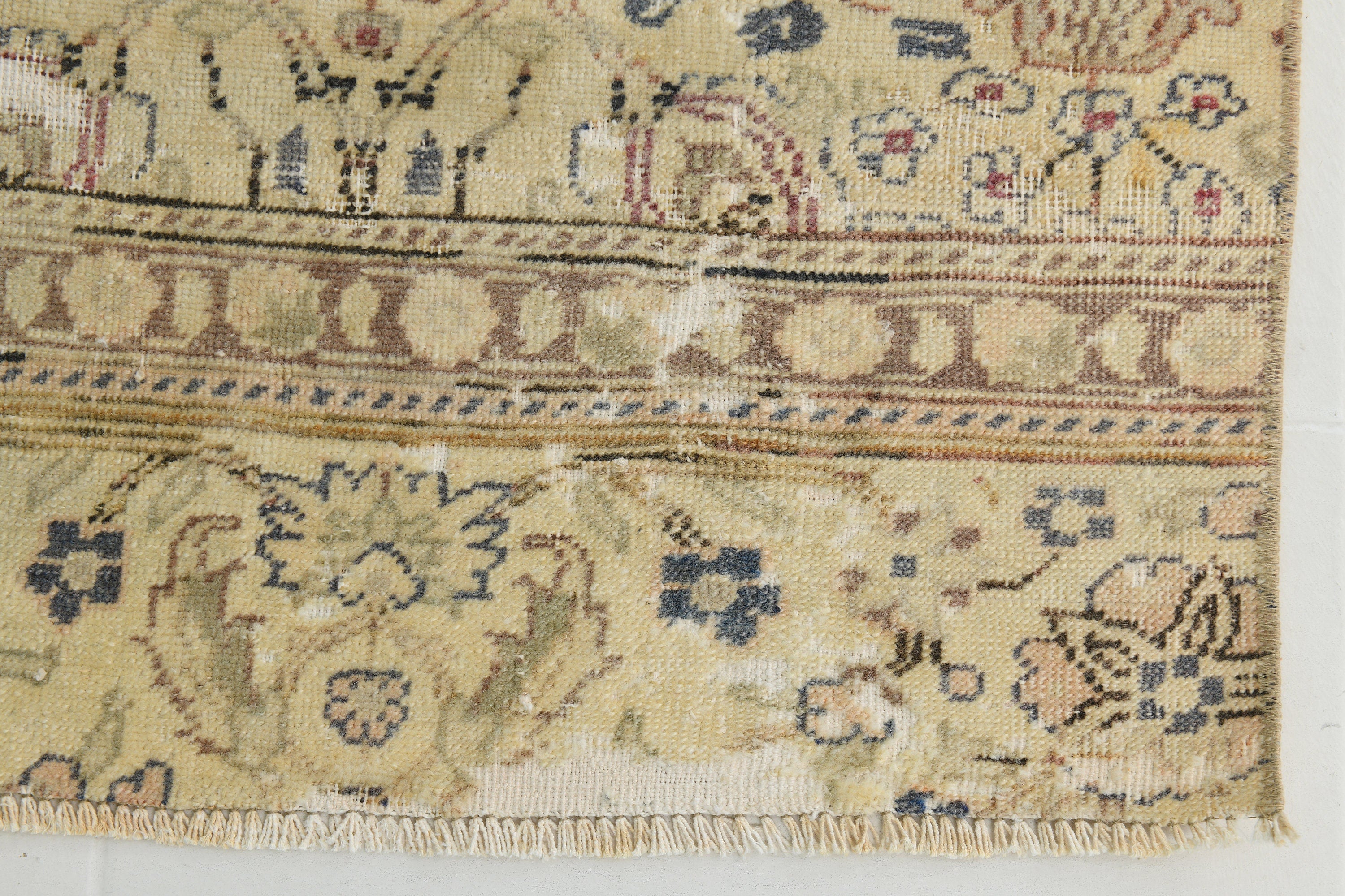 Turkish Vintage Runner Rug 11’1’ x 2’7’