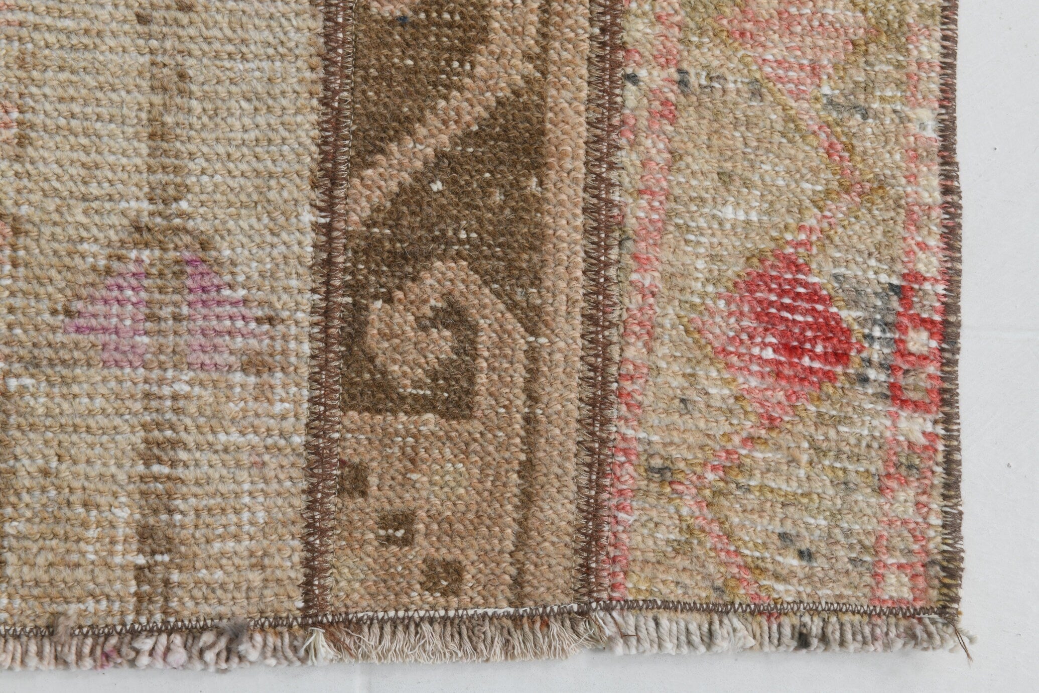 Turkish Vintage Runner Rug 1’12’ x 10’0’