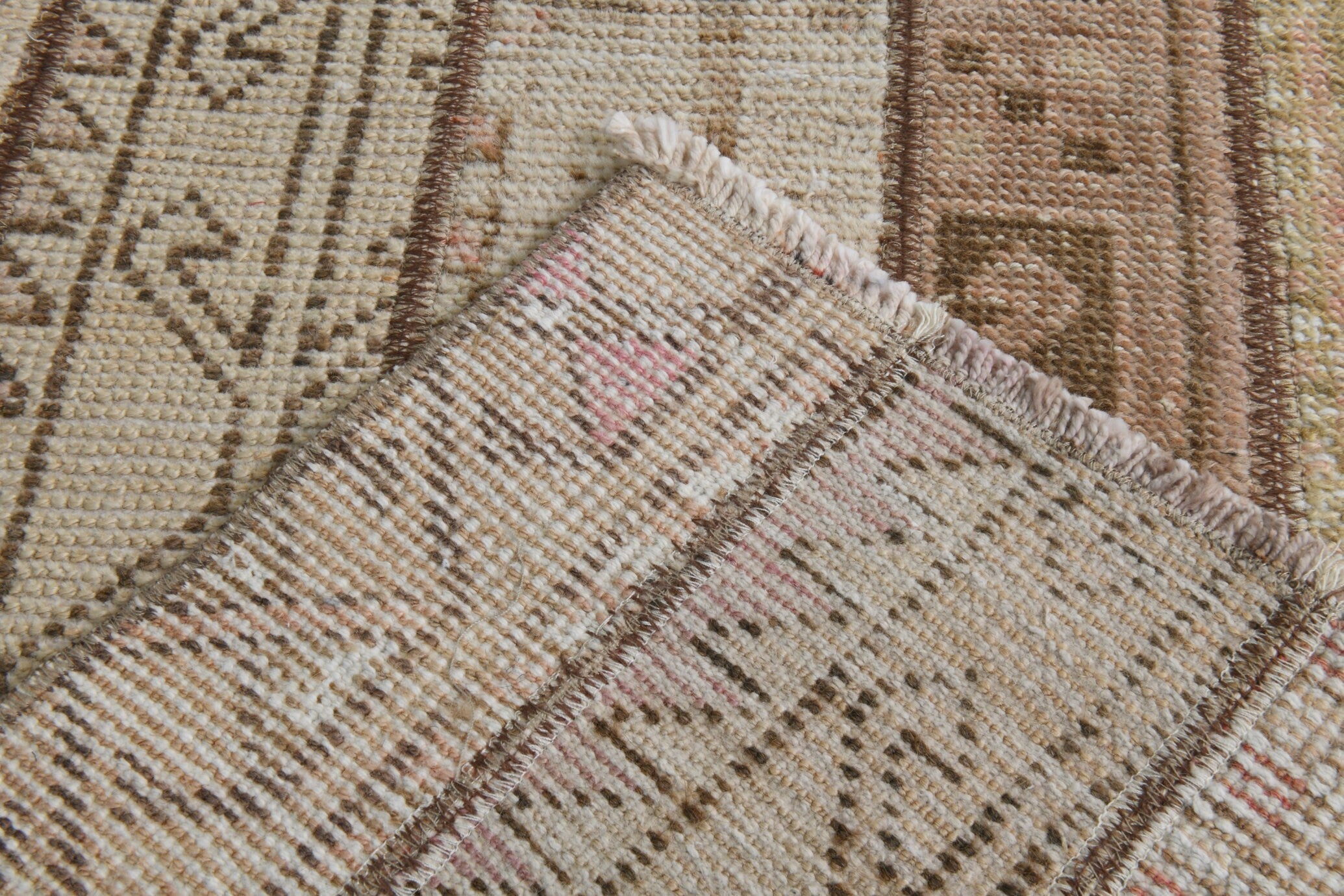 Turkish Vintage Runner Rug 1’12’ x 10’0’