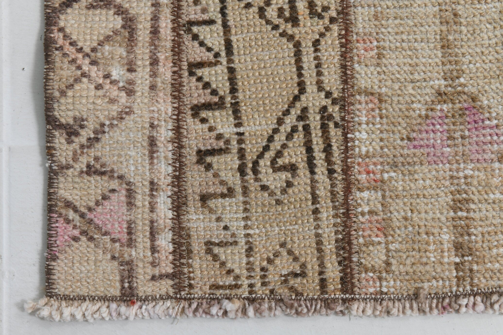 Turkish Vintage Runner Rug 1’12’ x 10’0’