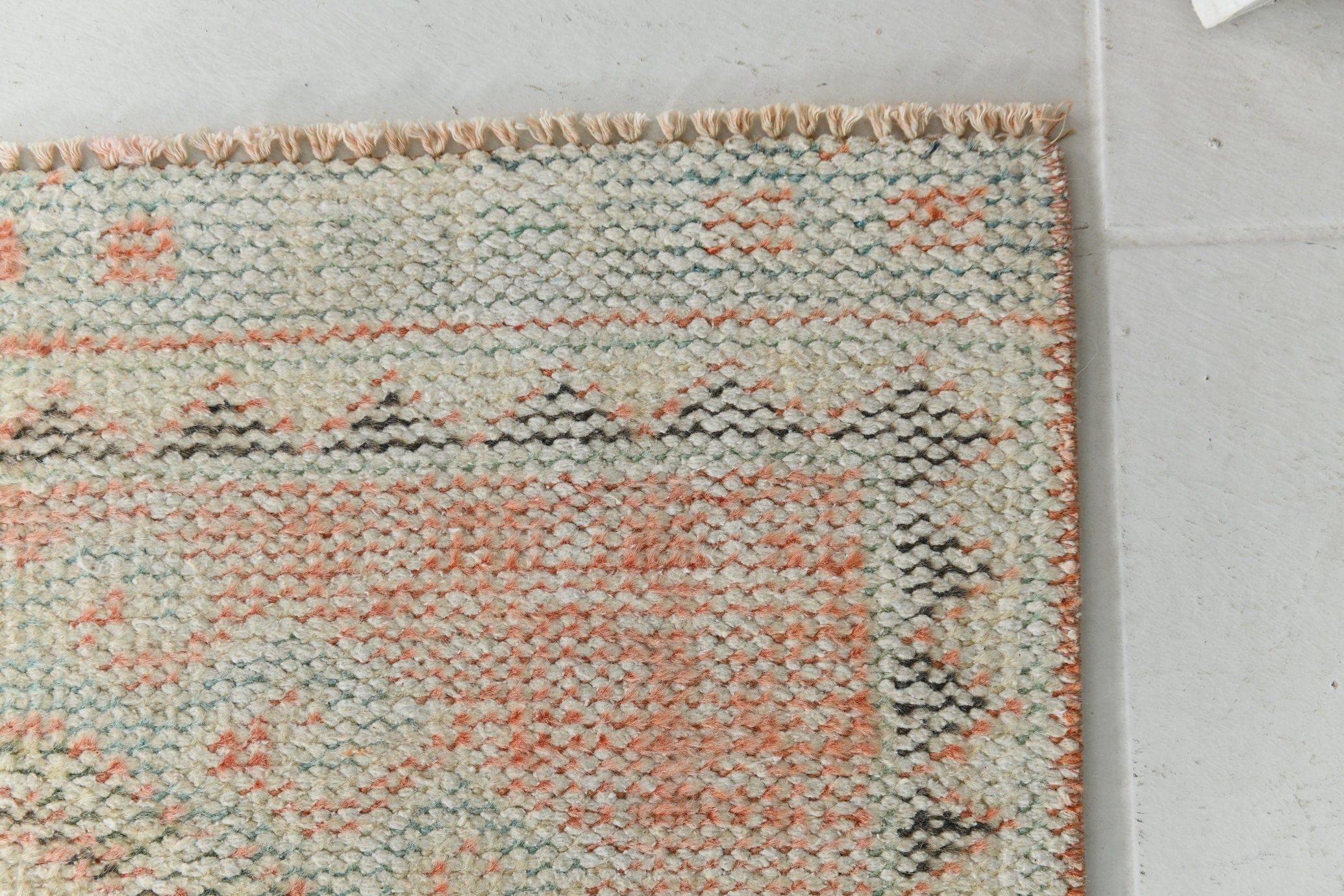 Turkish Vintage Runner Rug 11’2’ x 2’11’