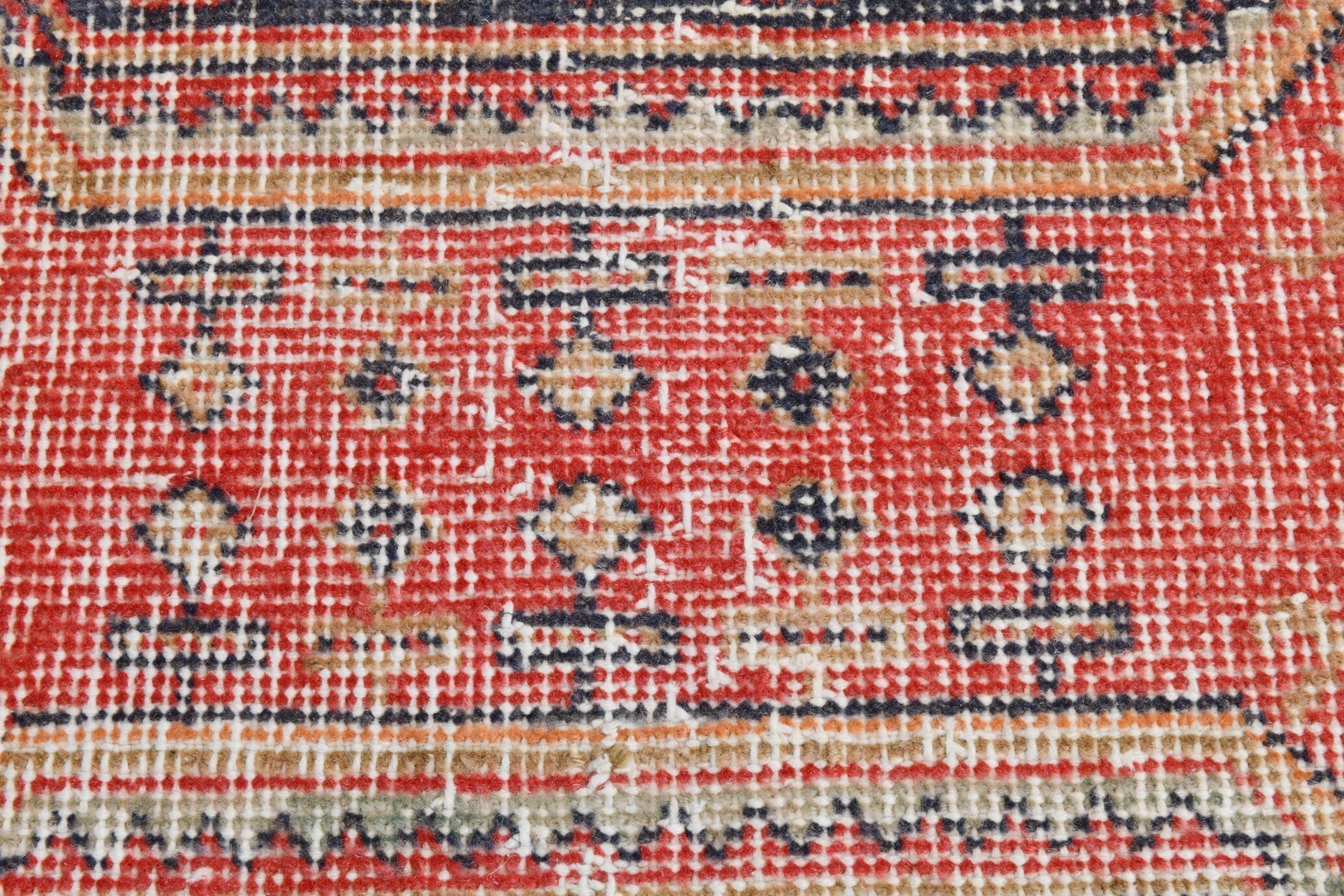 Turkish Vintage Runner Rug 11’2’ x 2’11’