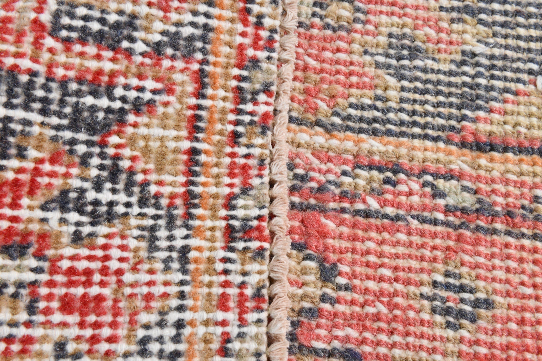 Turkish Vintage Runner Rug 11’2’ x 2’11’
