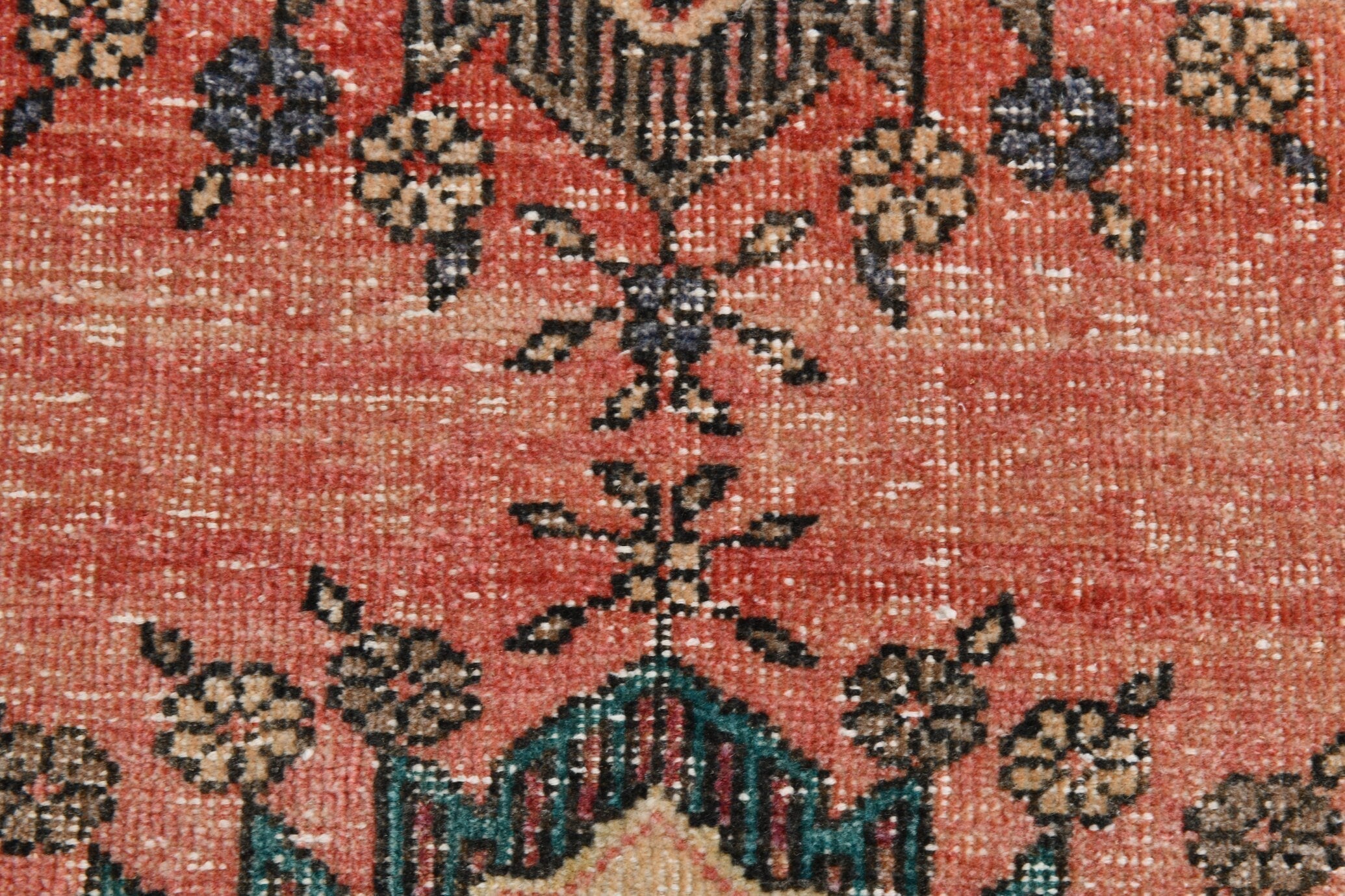 Turkish Vintage Runner Rug 12’9’ x 2’9’