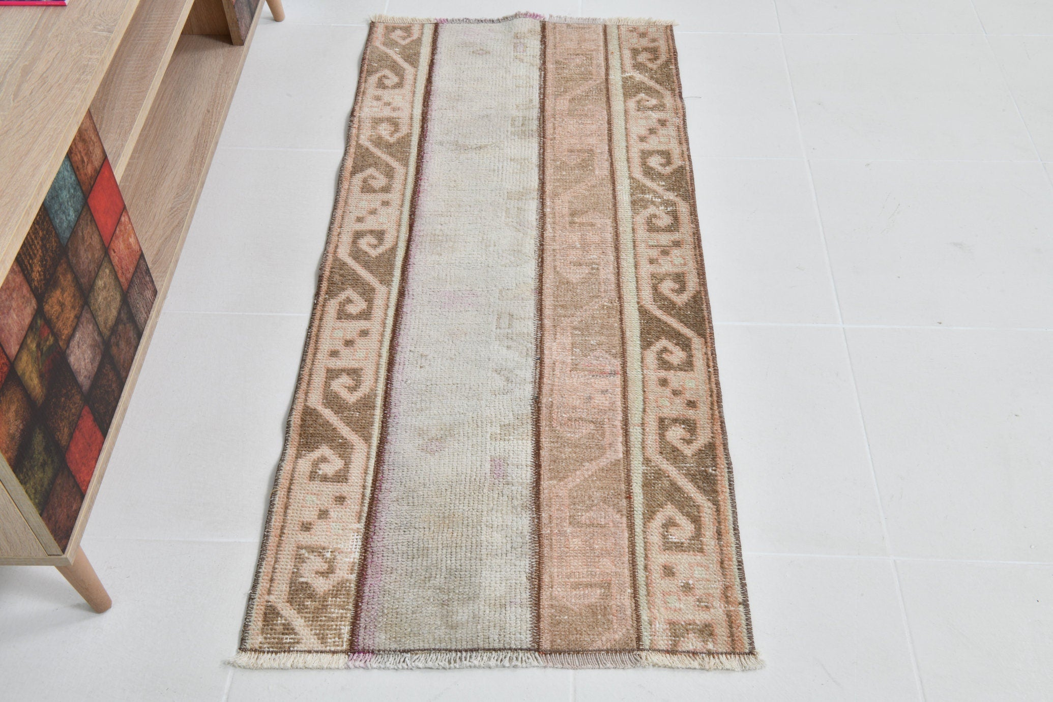 Turkish Vintage Runner Rug 2’0’ x 4’6’
