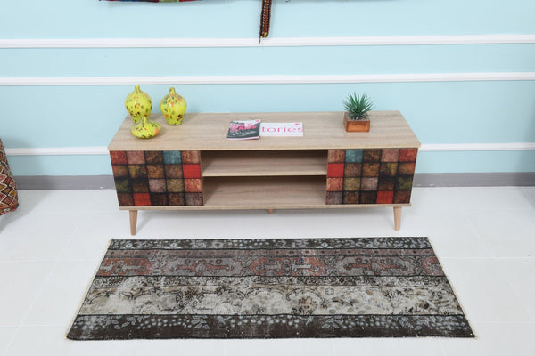 Turkish Vintage Runner Rug 2’1’ x 5’1’