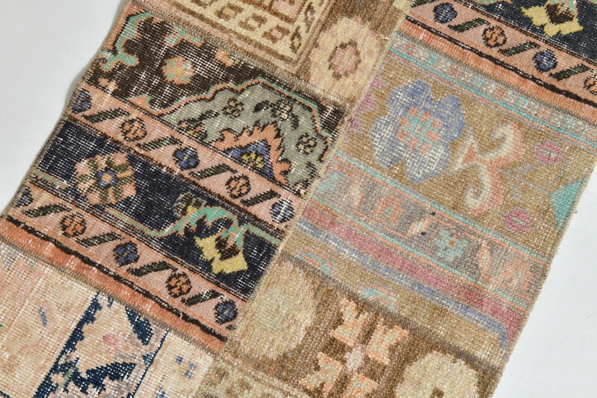 Turkish Vintage Runner Rug 2’1’ x 8’1’