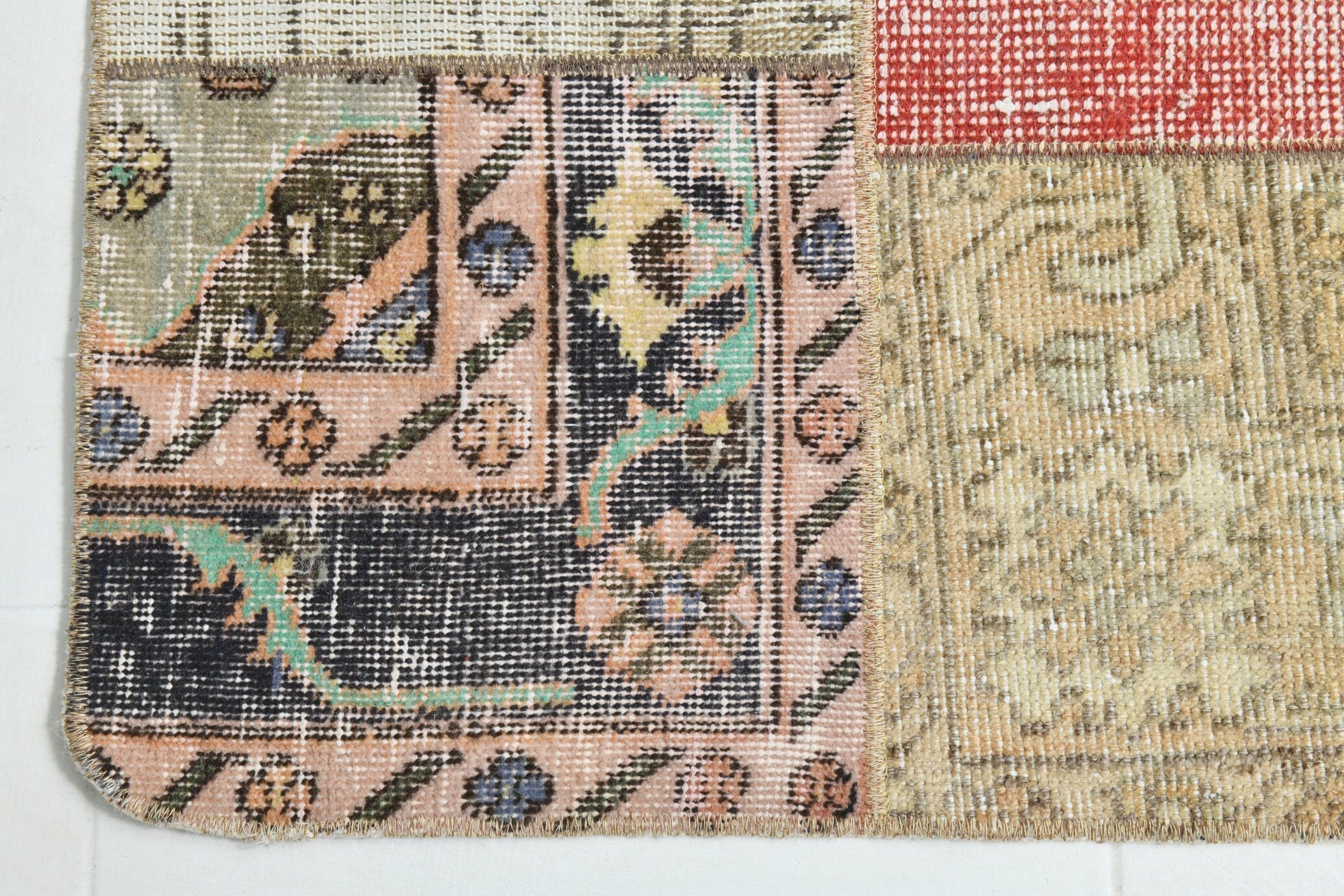 Turkish Vintage Runner Rug 2’1’ x 8’1’