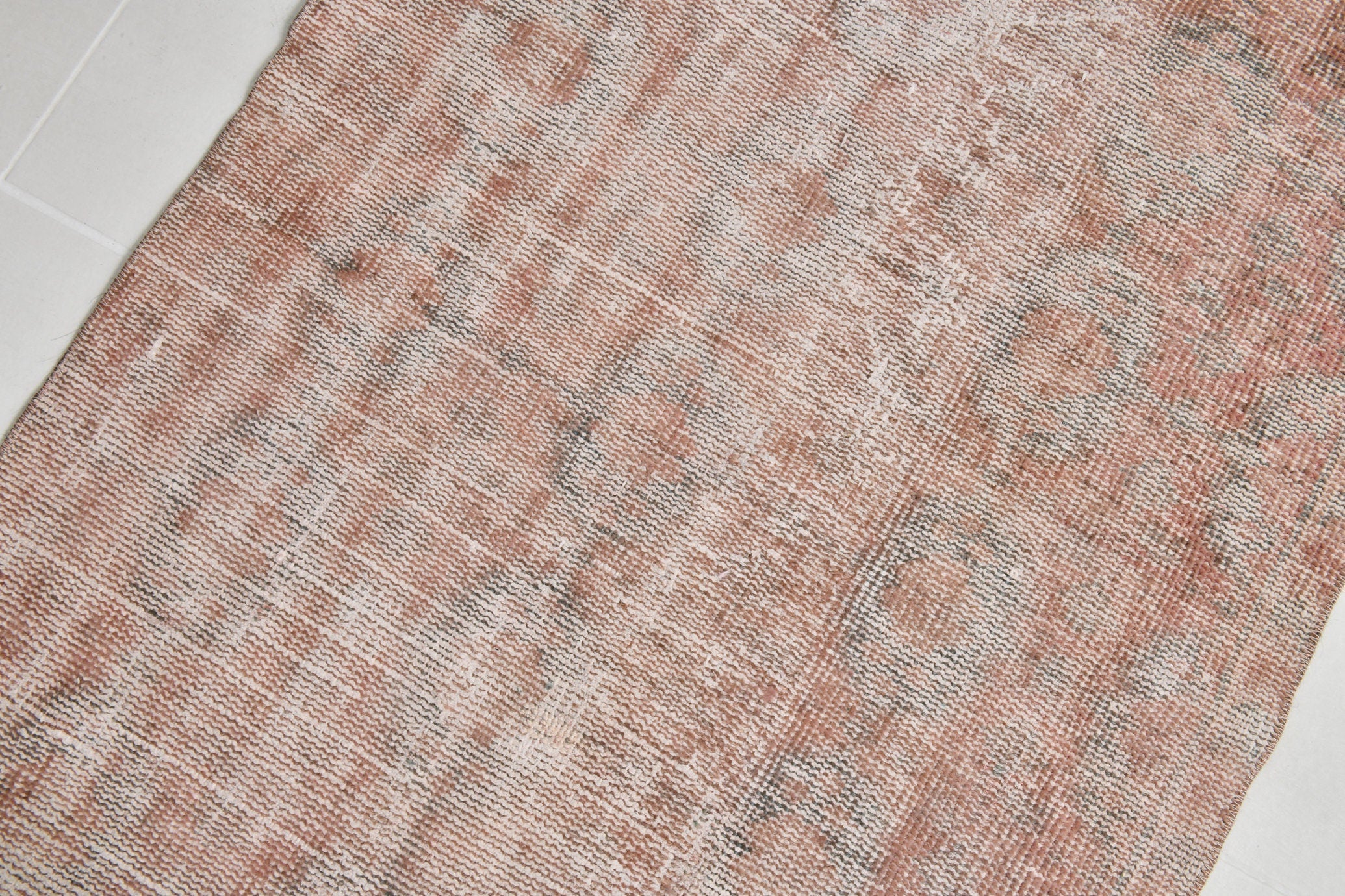 Turkish Vintage Runner Rug 2’10’ x 10’6’