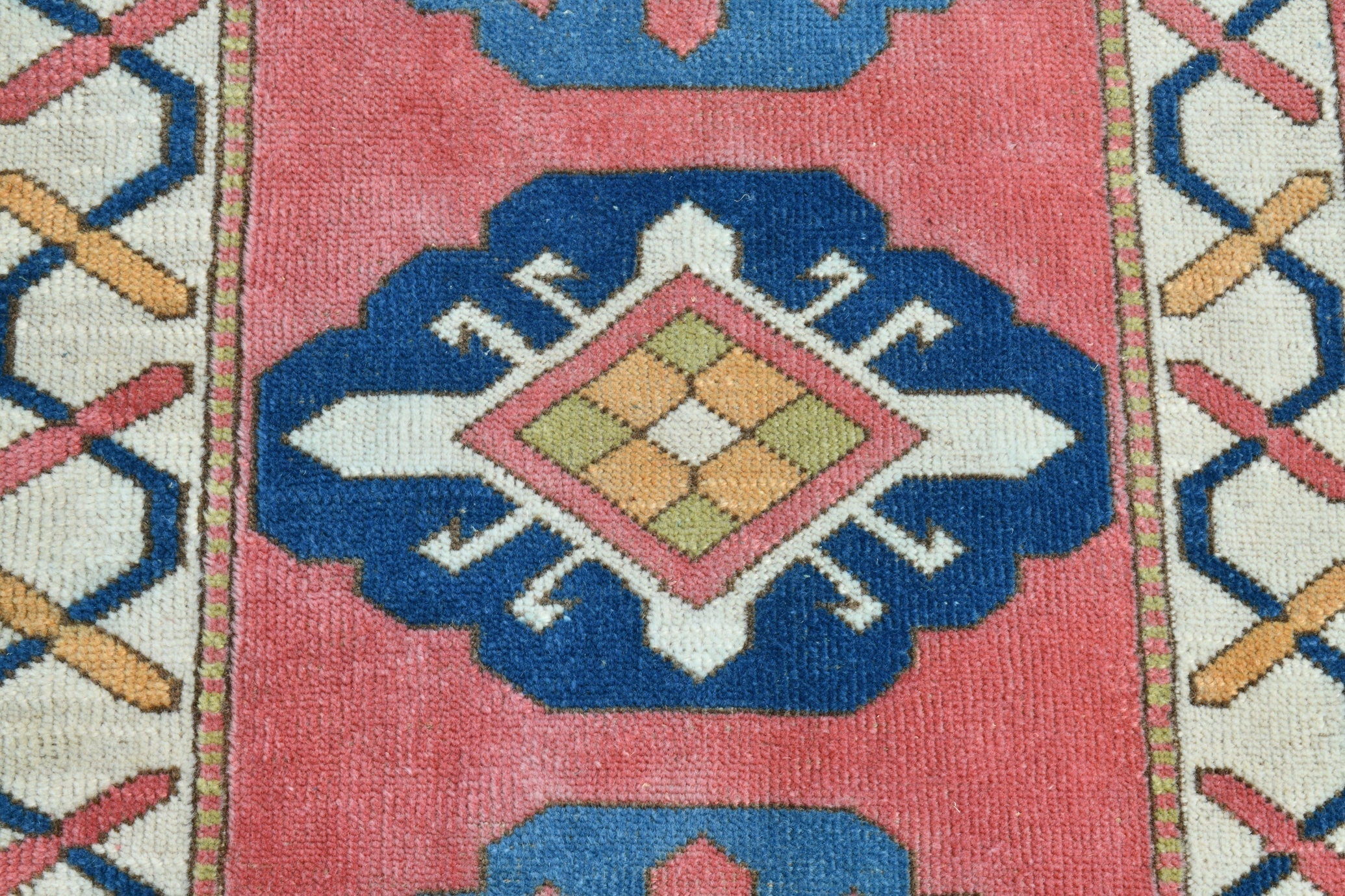 Turkish Vintage Runner Rug 2’10’ x 11’1’
