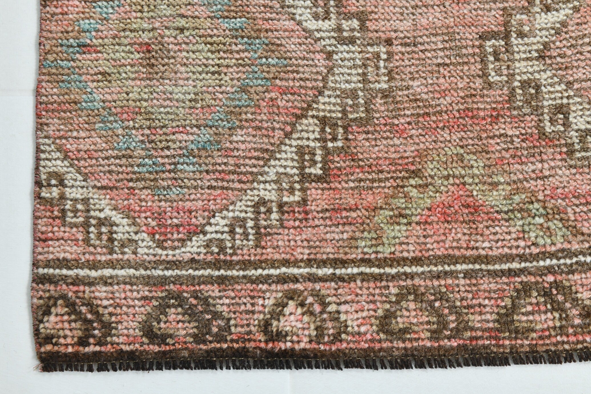 Turkish Vintage Runner Rug 2’11’ x 10’4’