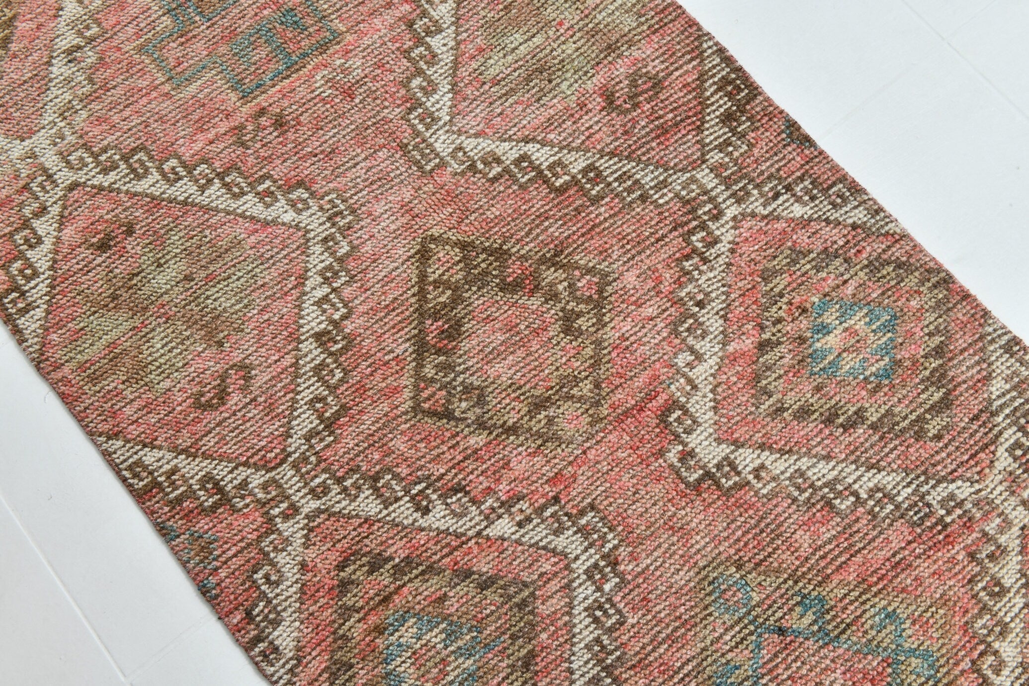 Turkish Vintage Runner Rug 2’11’ x 10’4’