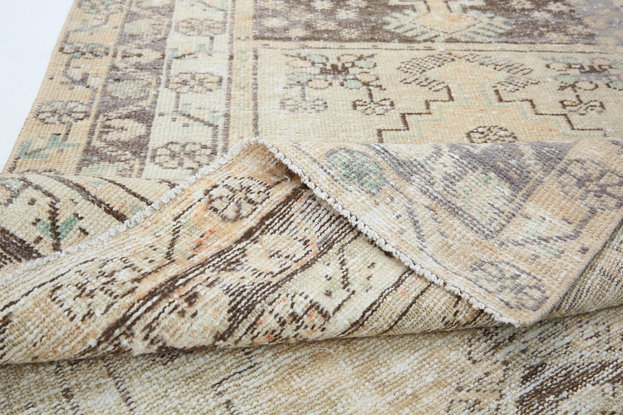 Turkish Vintage Runner Rug 2’11’’ x 10’8’’
