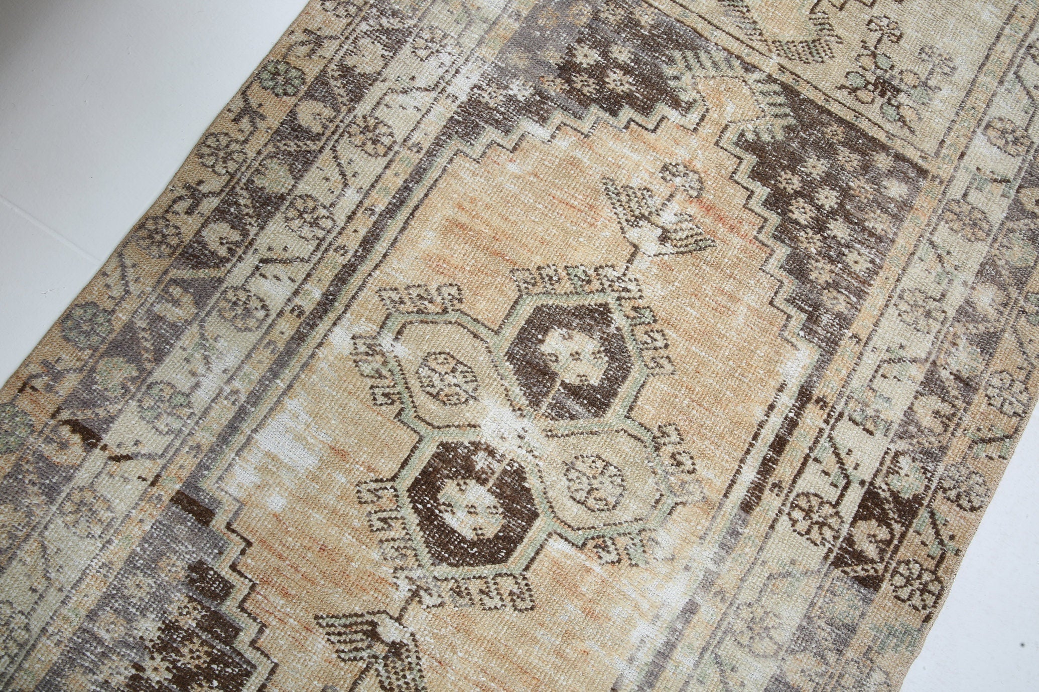 Turkish Vintage Runner Rug 2’11’’ x 10’8’’