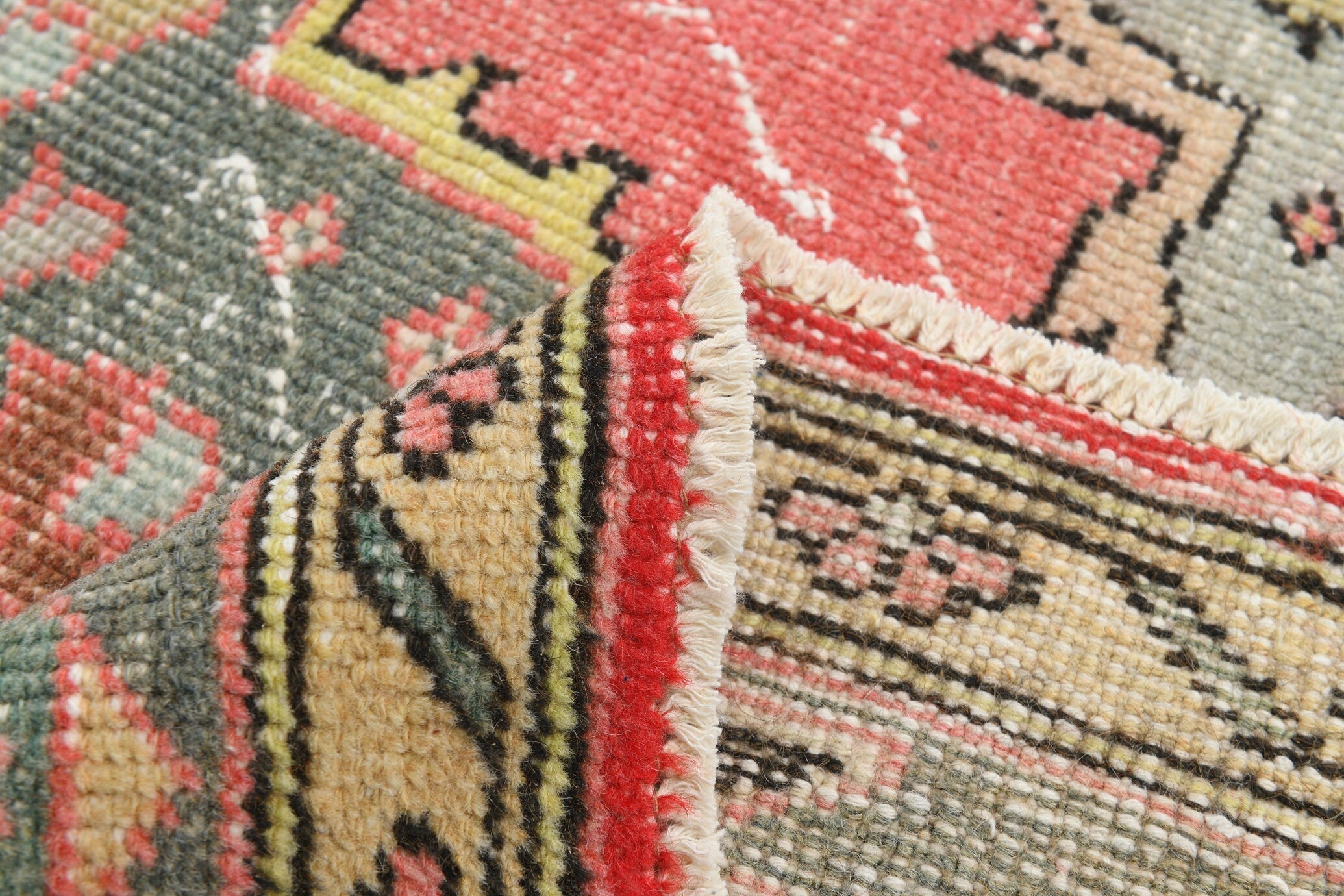 Turkish Vintage Runner Rug 2’11’’ x 11’1’’