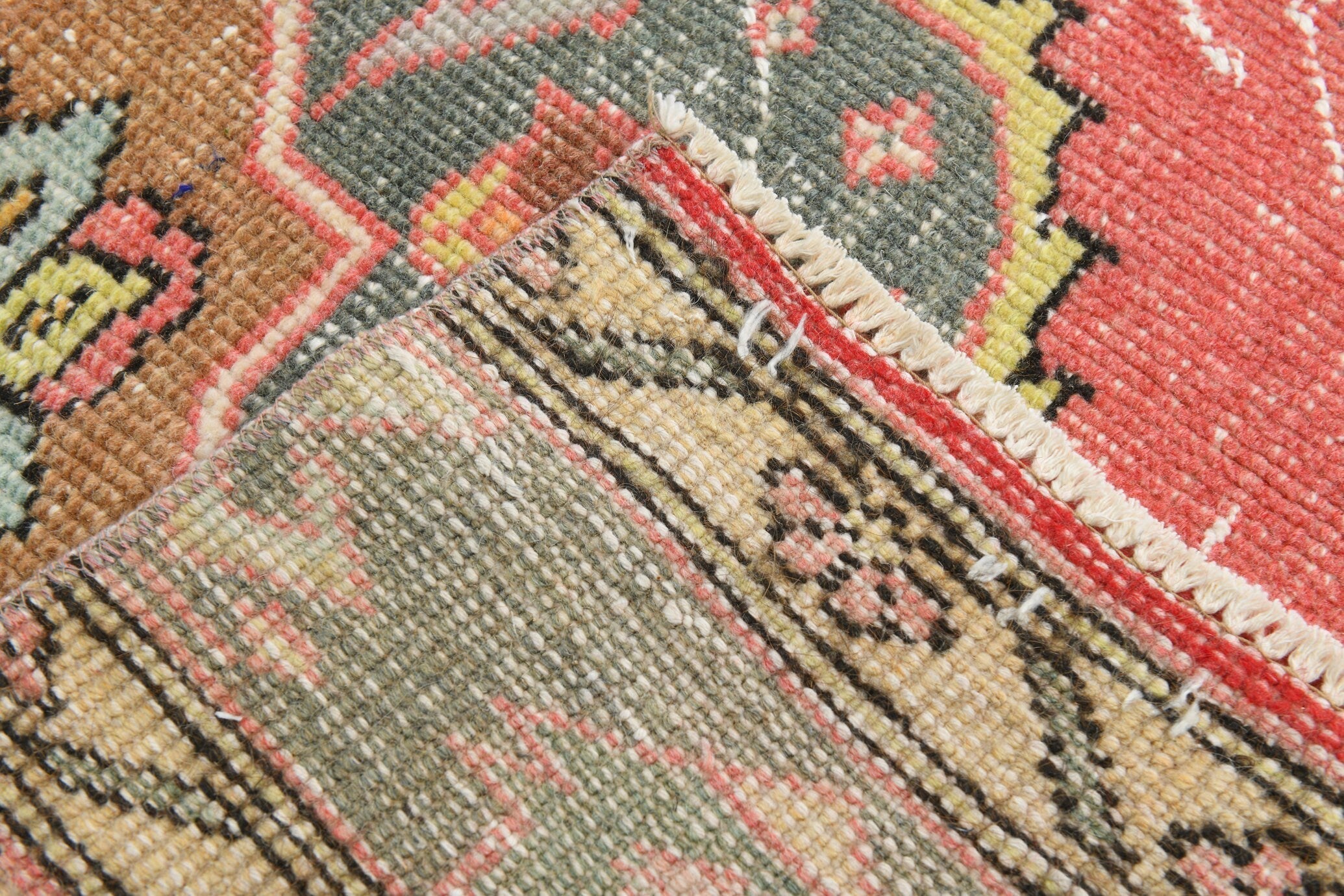 Turkish Vintage Runner Rug 2’11’’ x 11’1’’