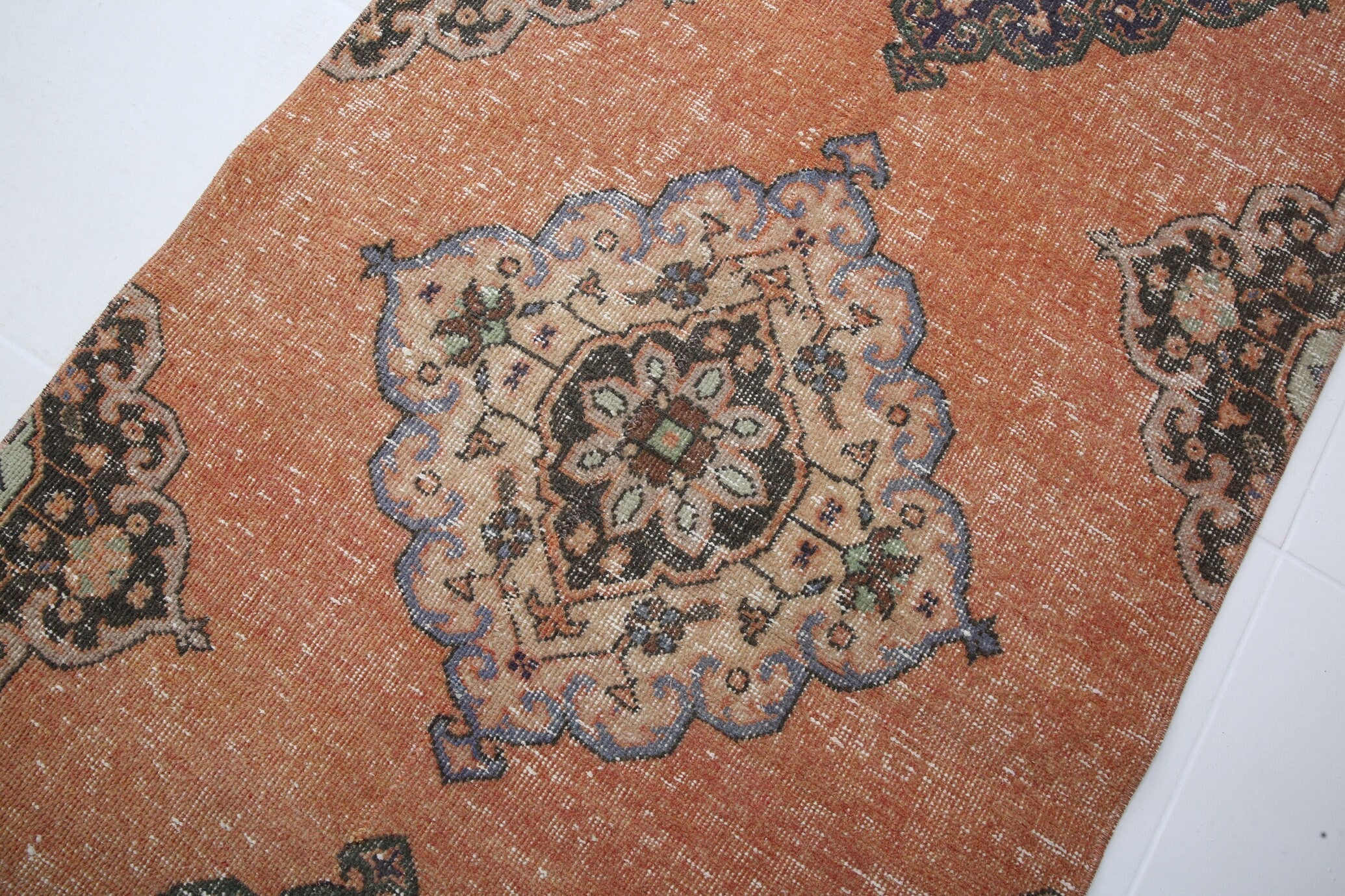 Turkish Vintage Runner Rug 2’11’’ x 12’9’’