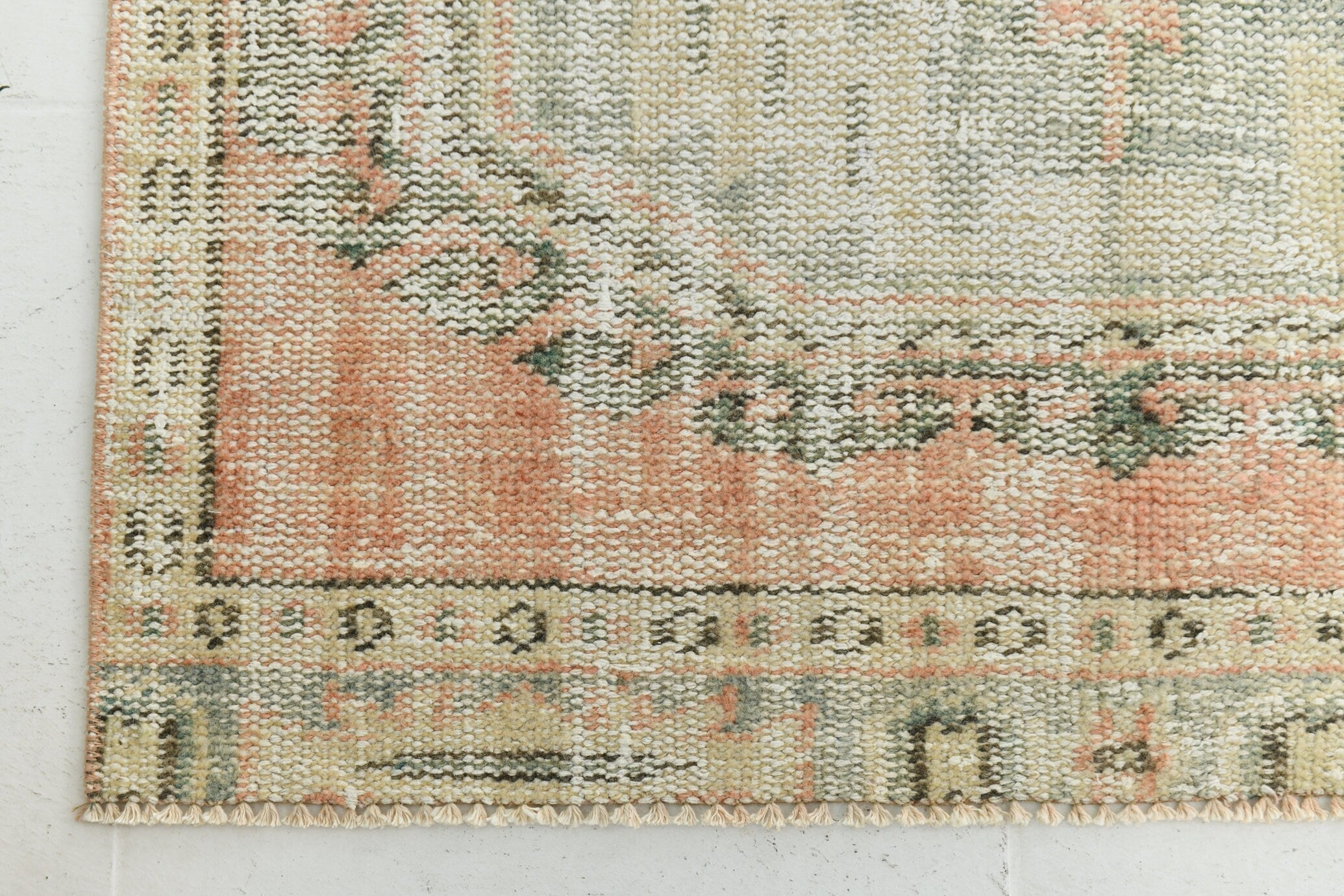 Turkish Vintage Runner Rug 2’12’ x 10’5’