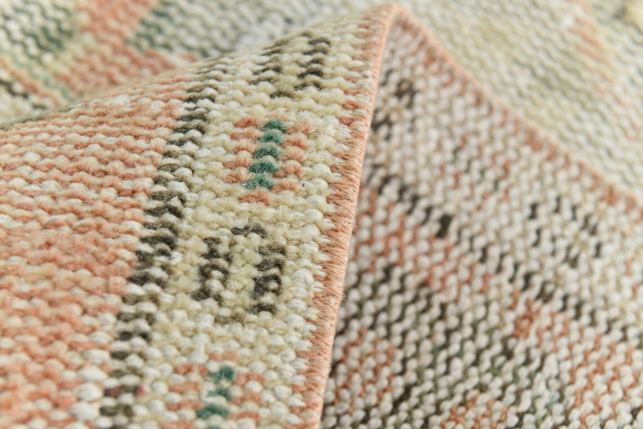 Turkish Vintage Runner Rug 2’12’ x 10’5’