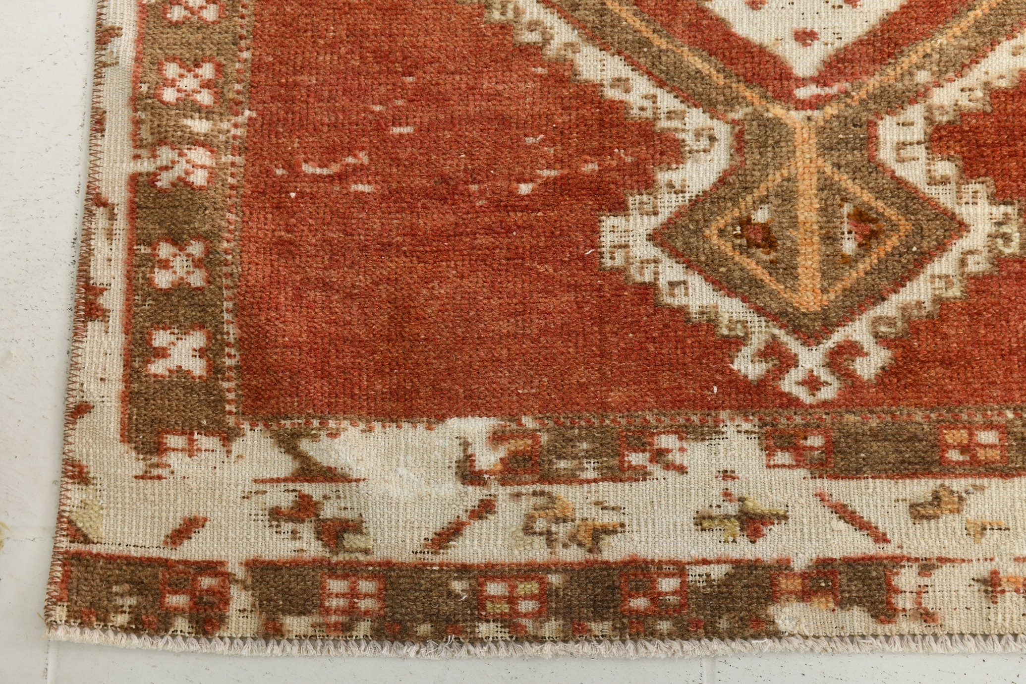 Turkish Vintage Runner Rug 2’12’’ x 12’5’’