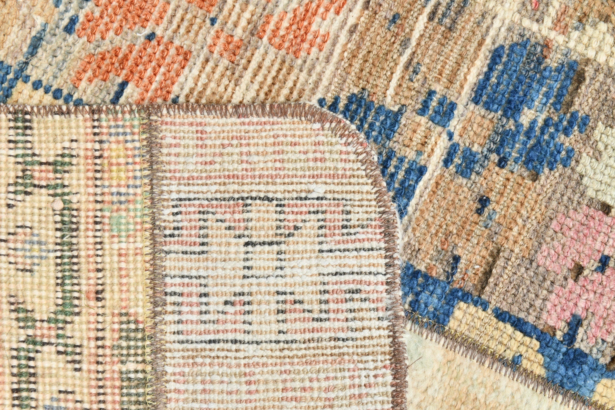 Turkish Vintage Runner Rug 2’2’ x 7’10’