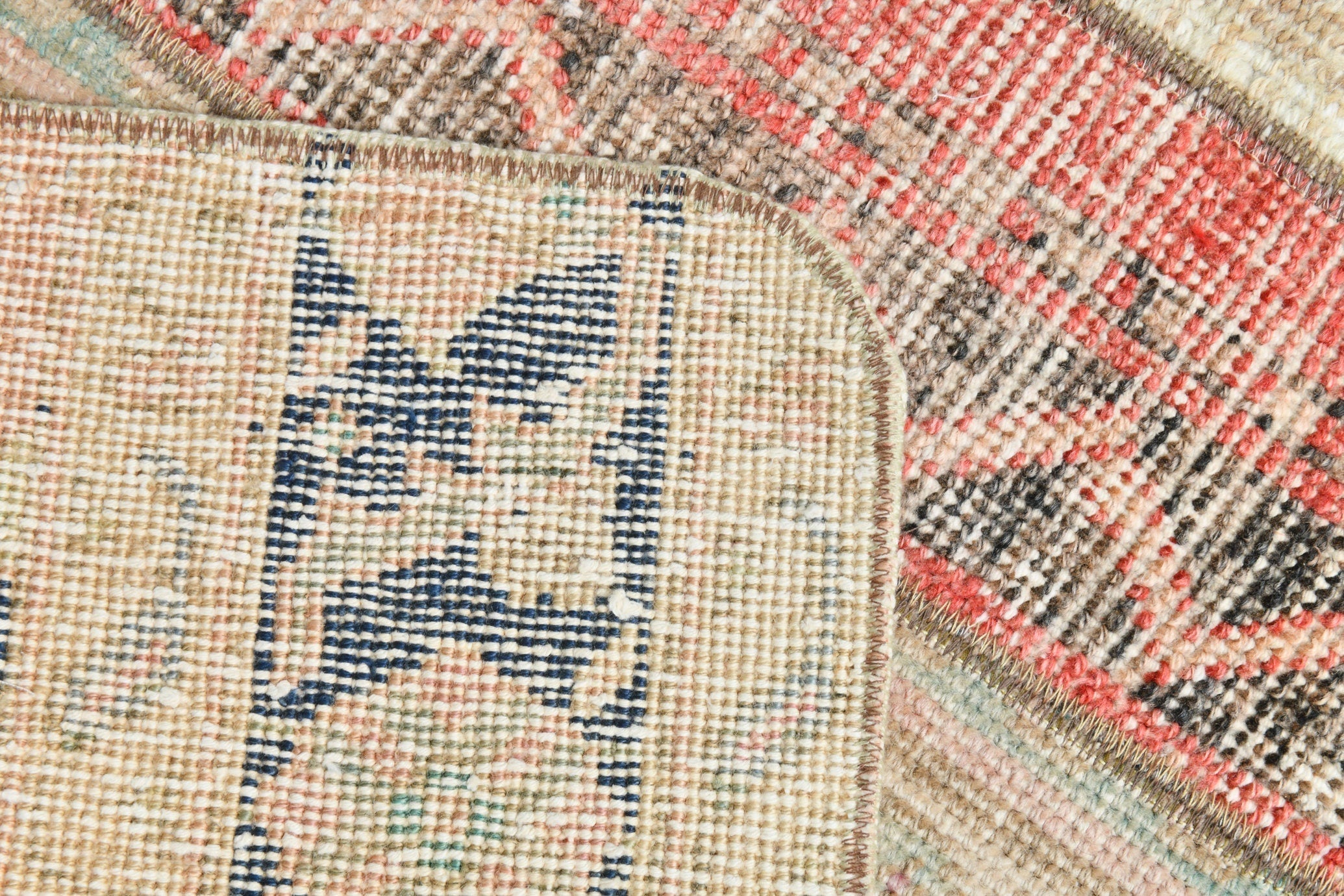 Turkish Vintage Runner Rug 2’2’ x 7’5’