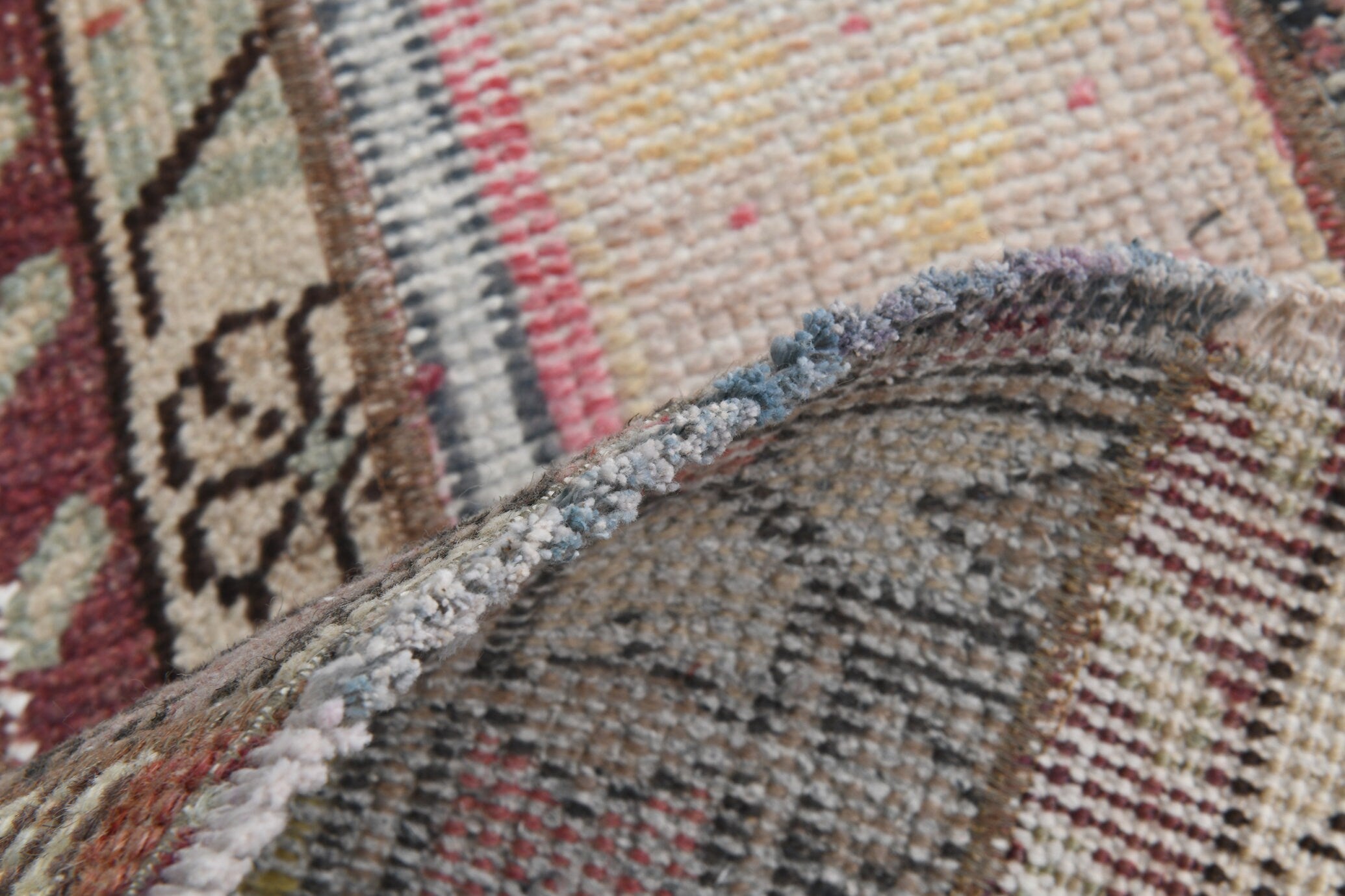 Turkish Vintage Runner Rug 2’2’ x 7’7’