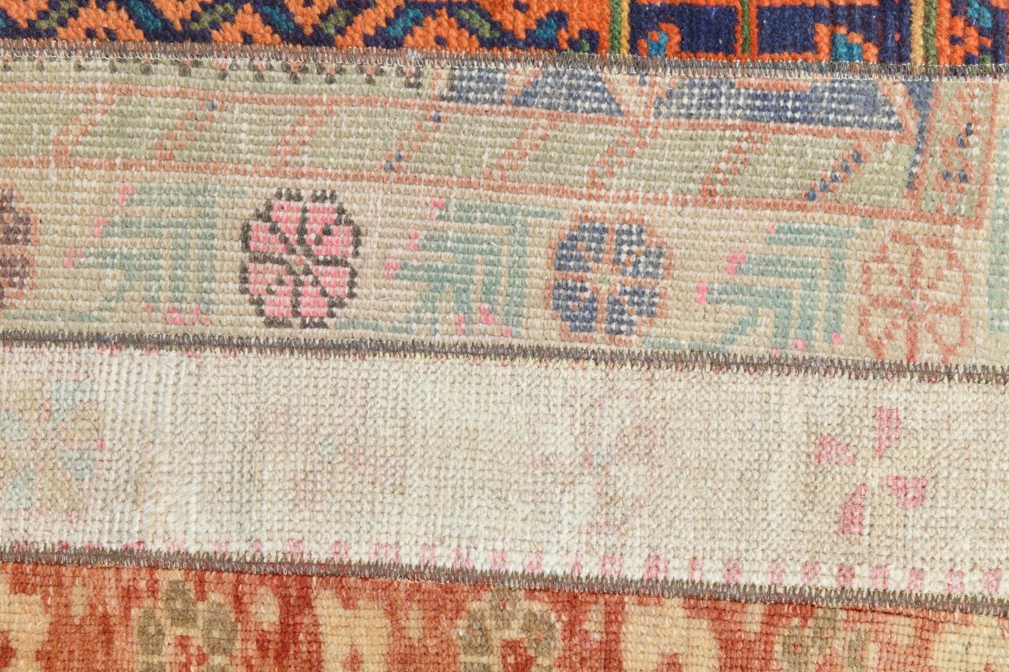 Turkish Vintage Runner Rug 2’2’ x 7’8’