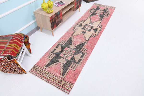 Turkish Vintage Runner Rug 2’5’’ x 10’4’’